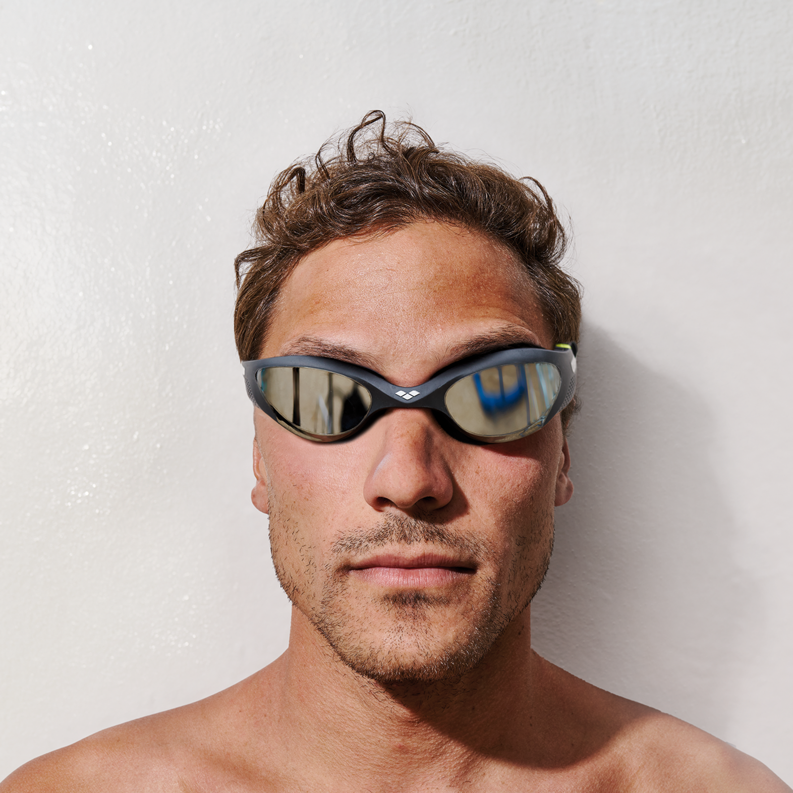 Arena The One Mirror Trainingsschwimmbrille in SCHWARZ