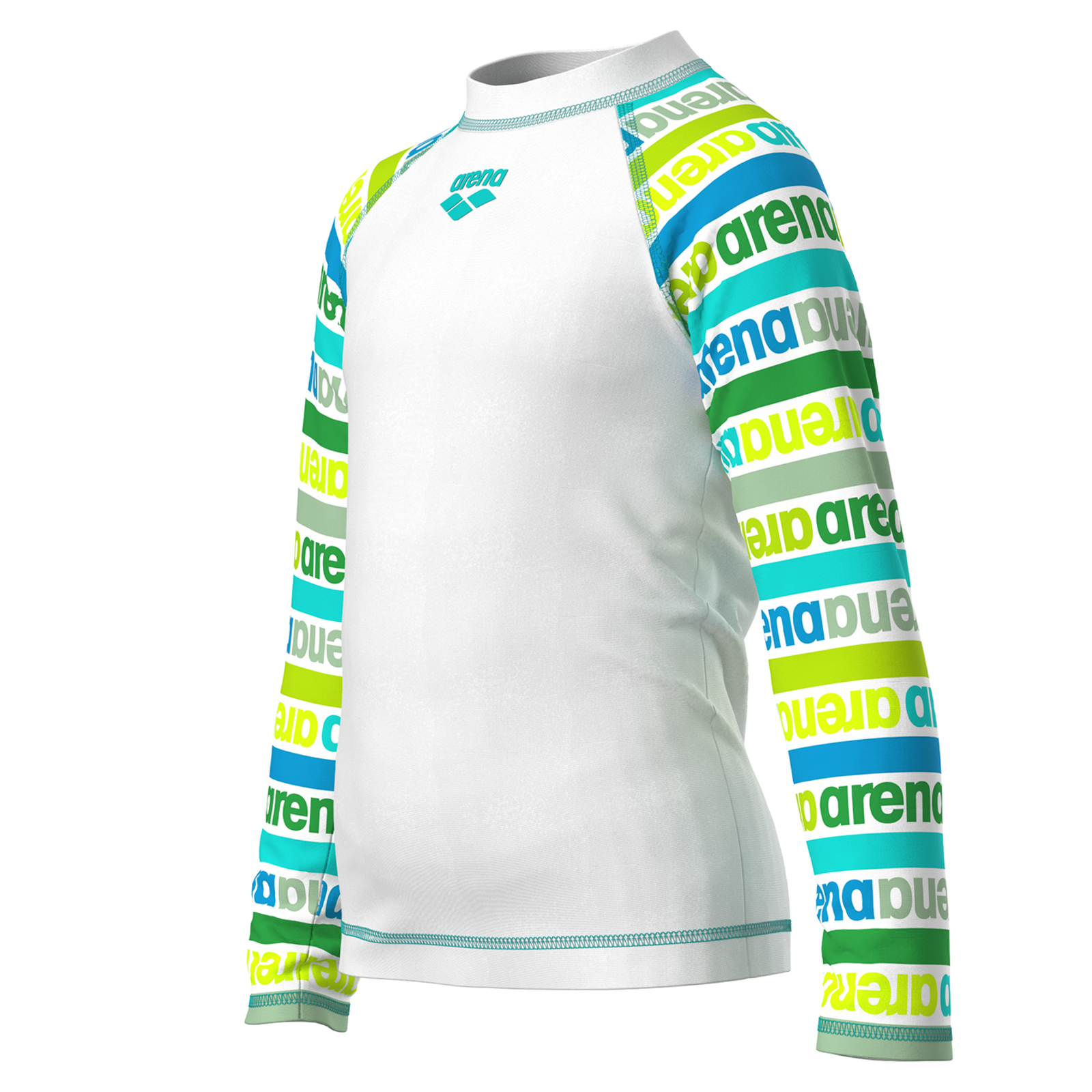 Arena Kids Friends Uv L/S Tee UV Shirt in WEISS