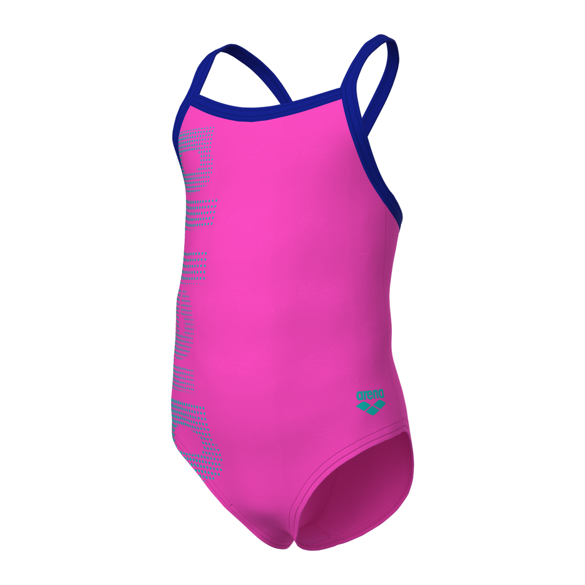 Arena Kids G Arena Logo One Piece Badeanzug in PINK