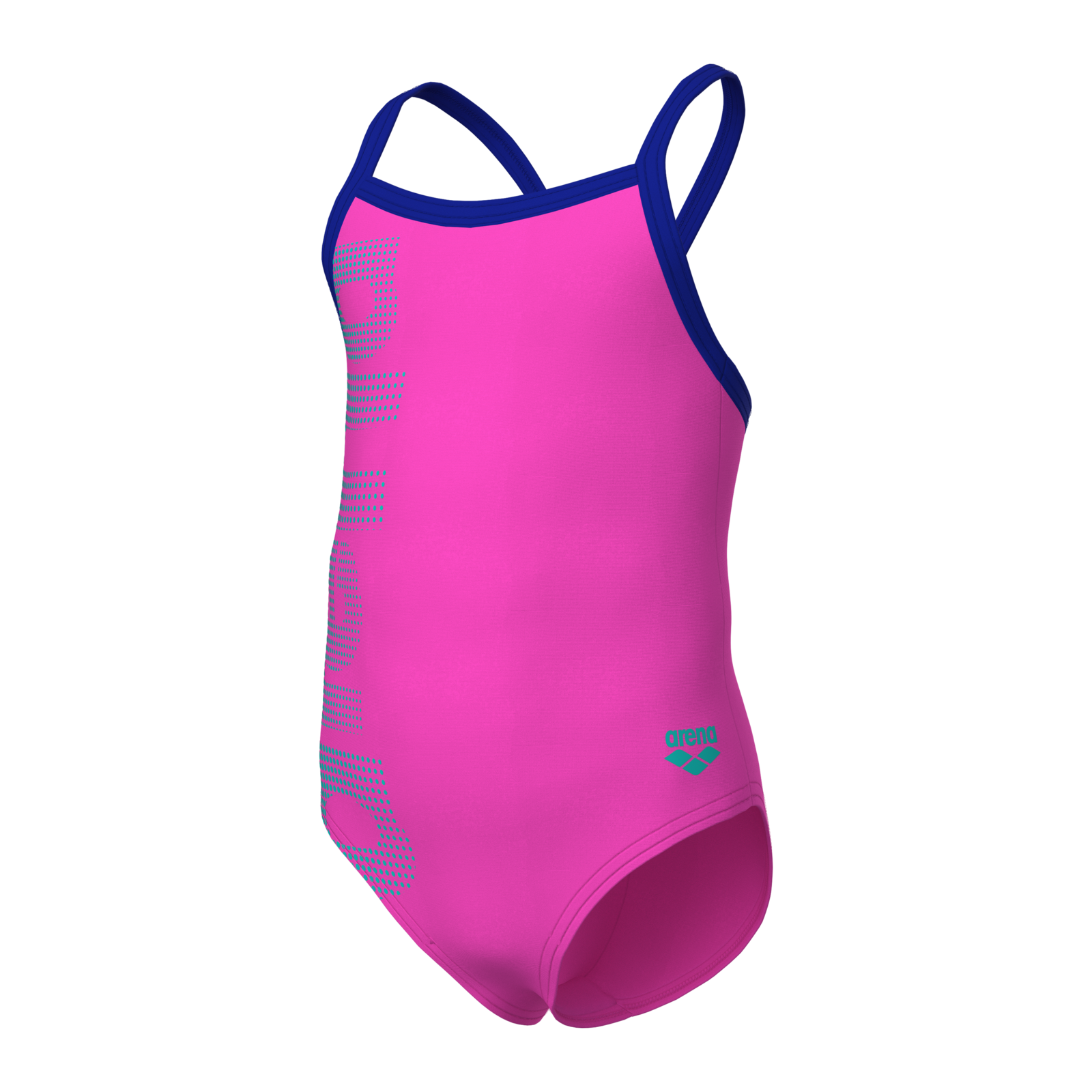Arena Kids G Arena Logo One Piece Badeanzug in PINK