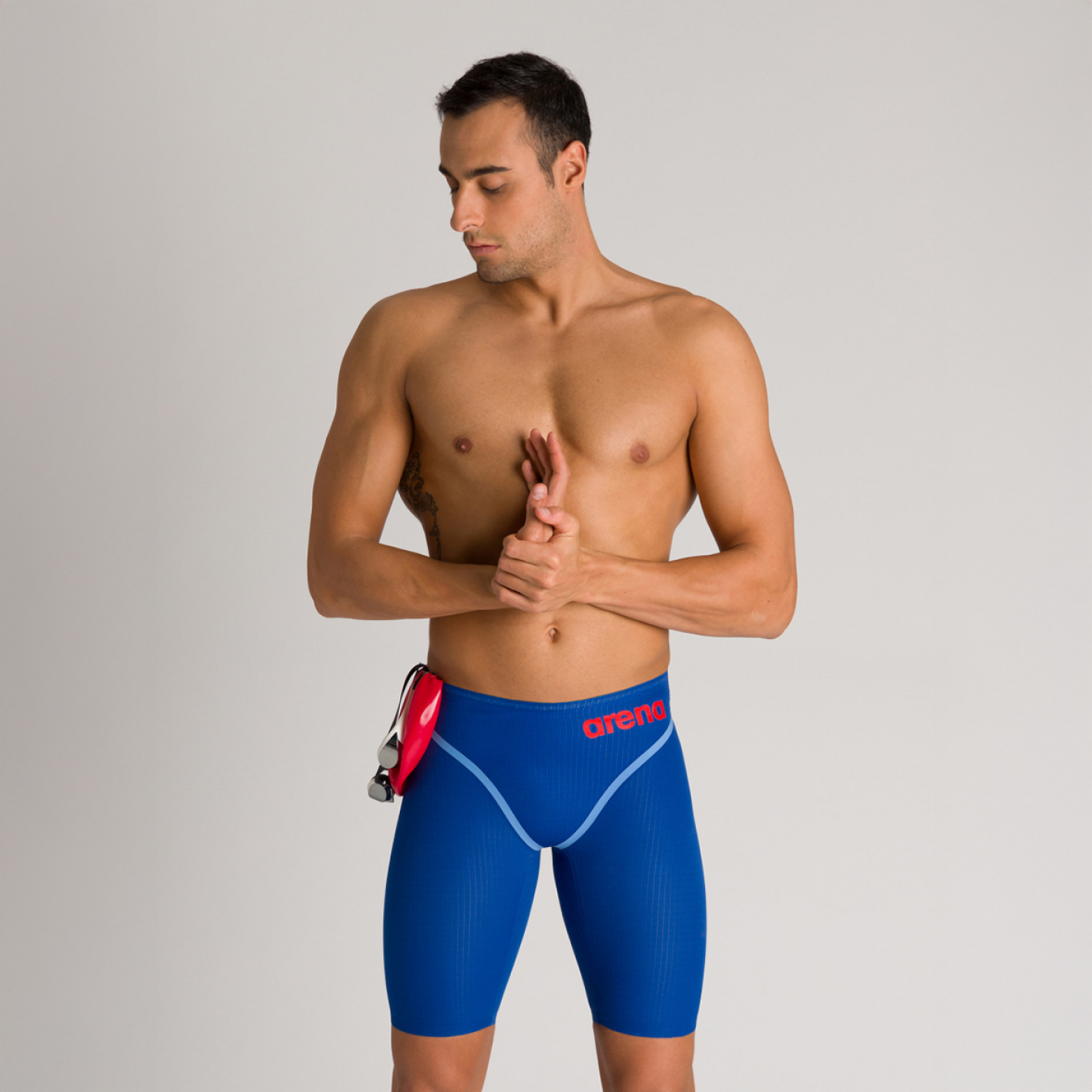 Arena Powerskin Carbon Core Fx Wettkampfjammer in BLAU