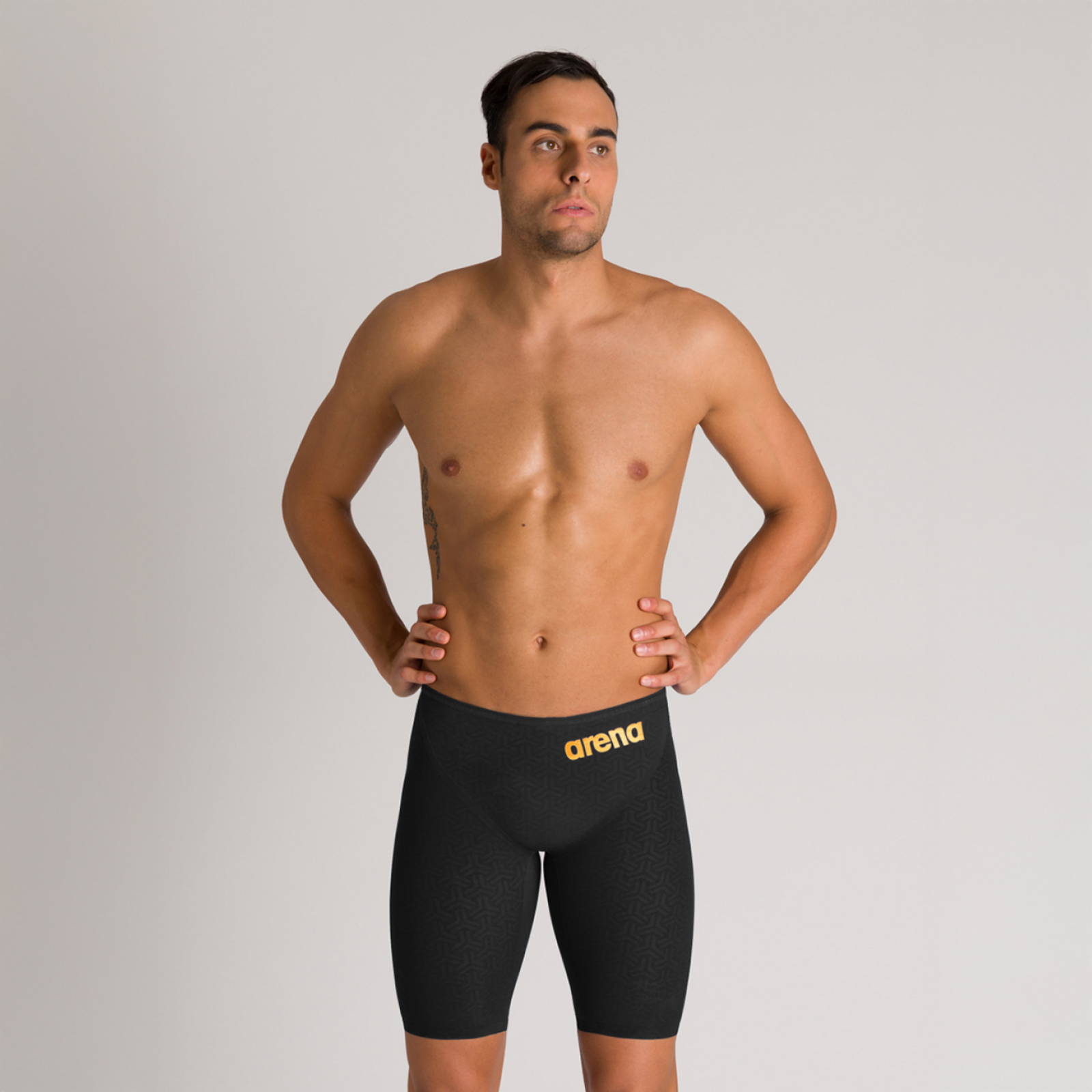Arena Powerskin Carbon Glide Wettkampfjammer in SCHWARZ