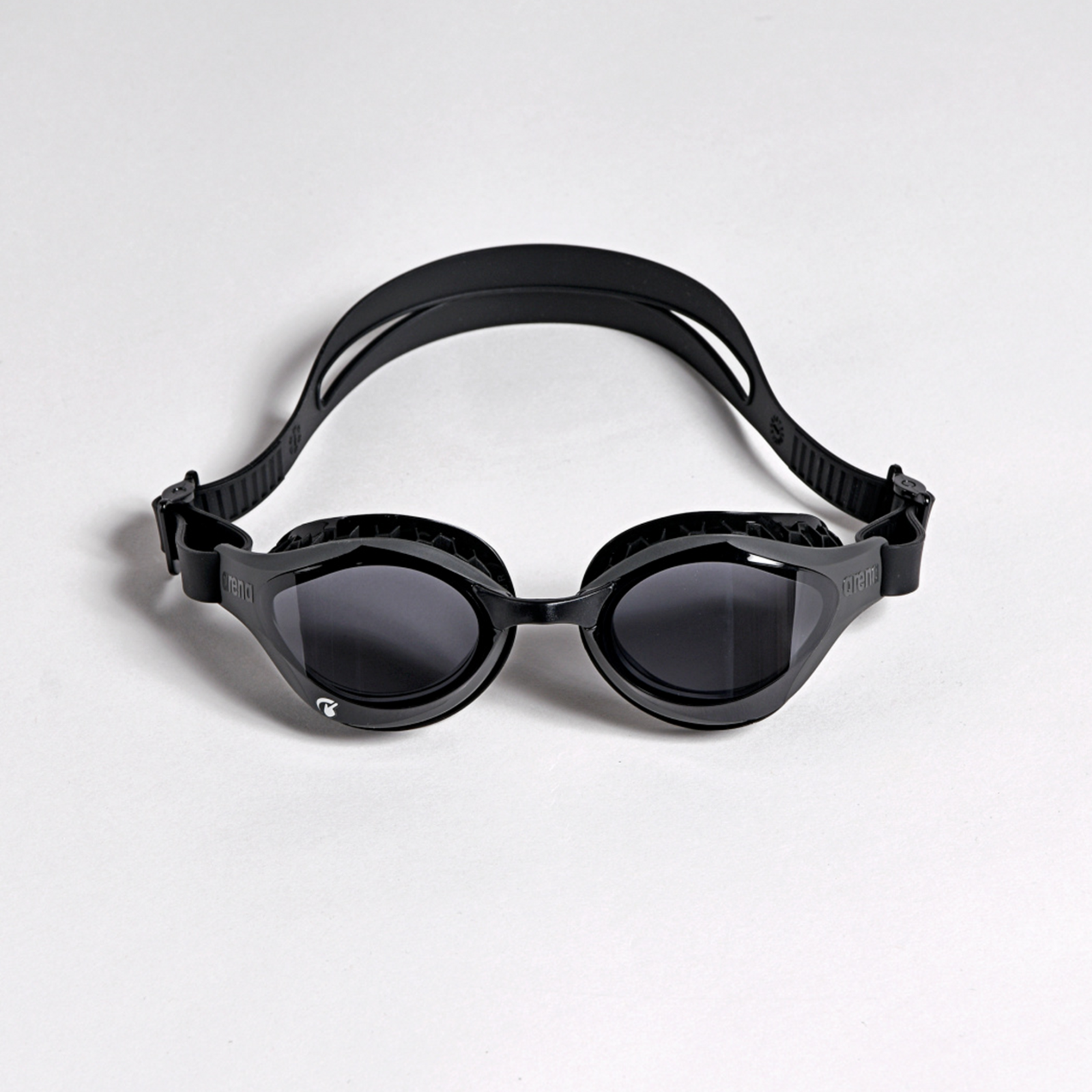 Arena Air-Bold Swipe Trainingsschwimmbrille in SCHWARZ