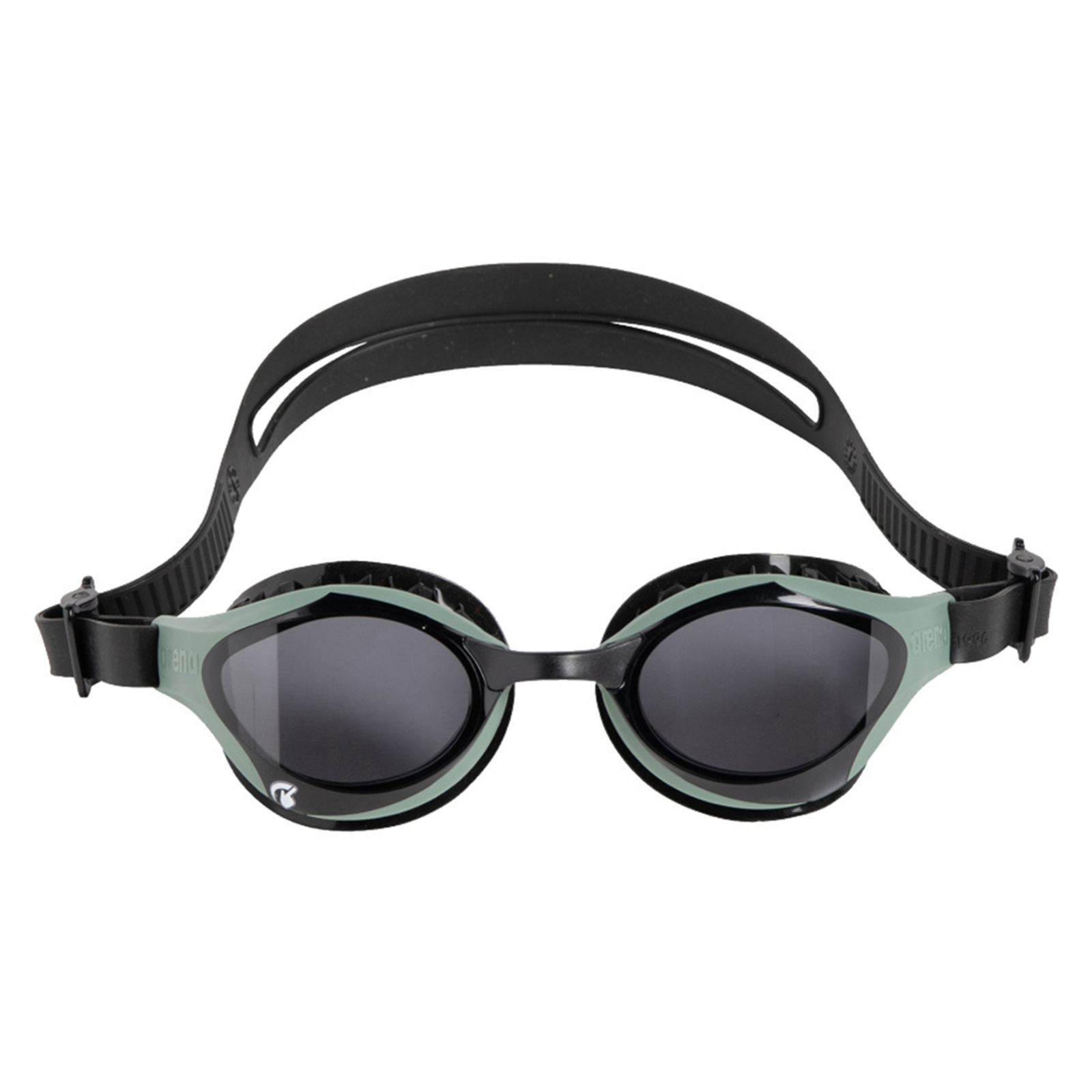 Arena Air-Bold Swipe Trainingsschwimmbrille in SCHWARZ