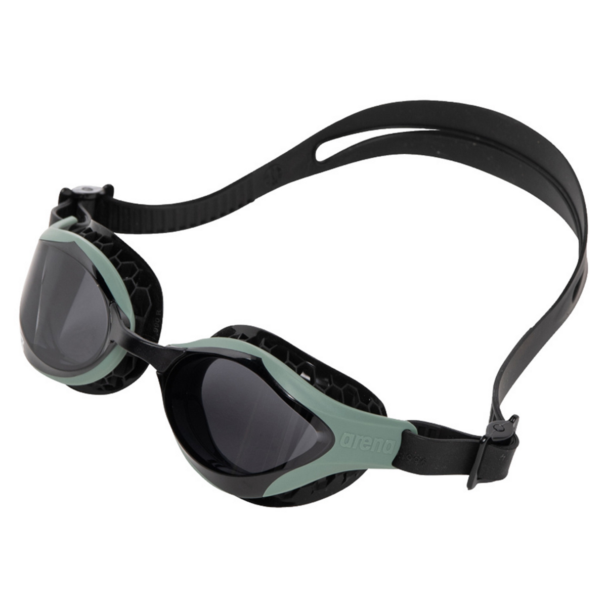 Arena Air-Bold Swipe Trainingsschwimmbrille in SCHWARZ