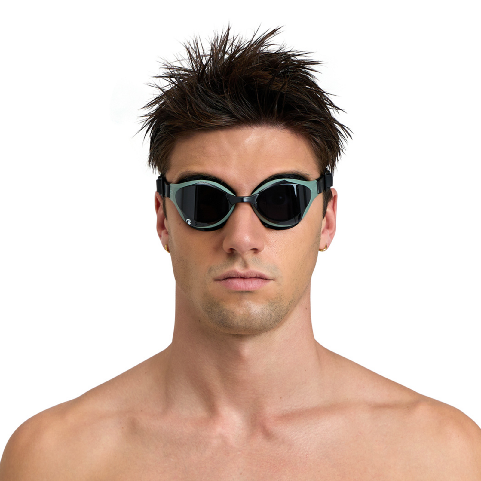 Arena Air-Bold Swipe Trainingsschwimmbrille in SCHWARZ