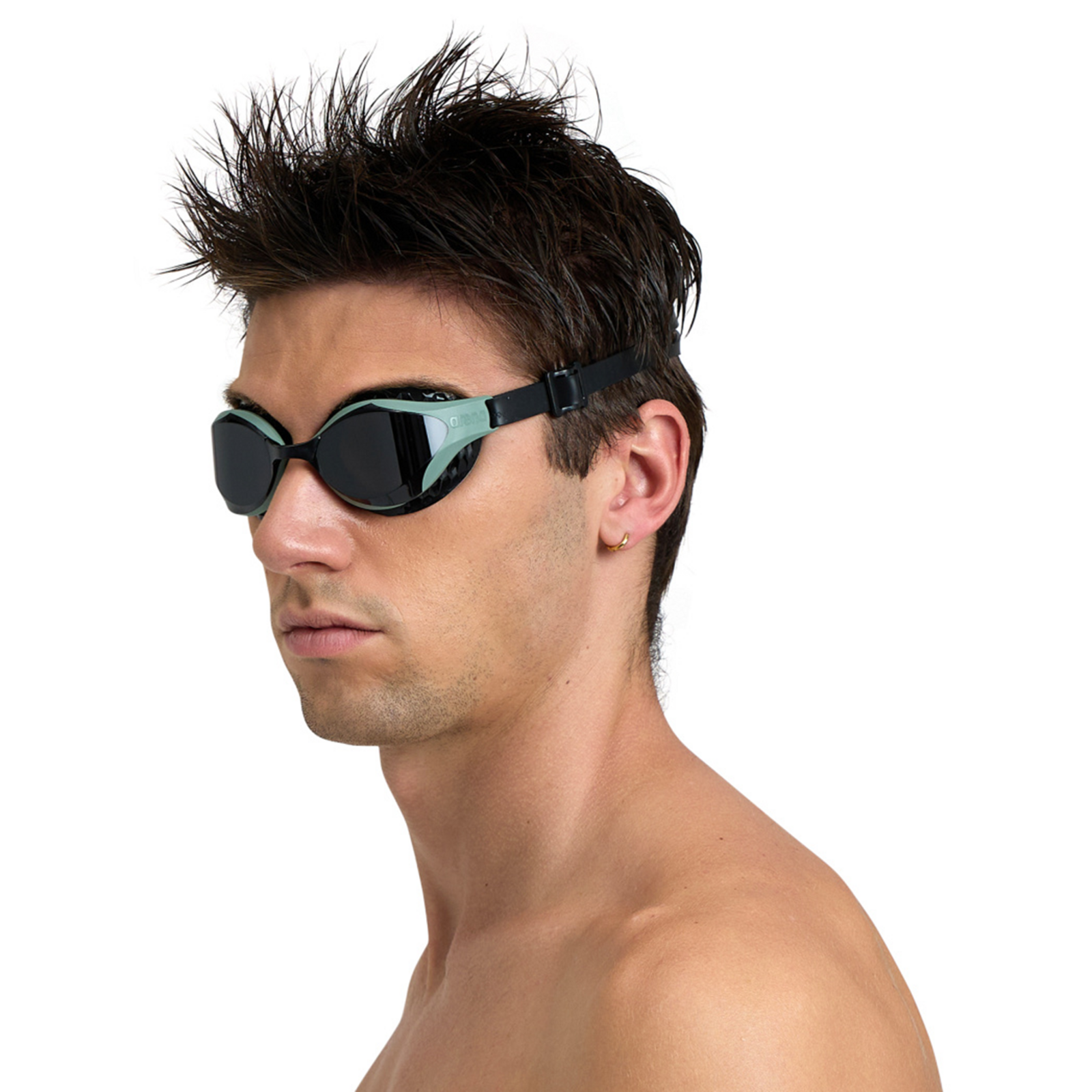 Arena Air-Bold Swipe Trainingsschwimmbrille in SCHWARZ