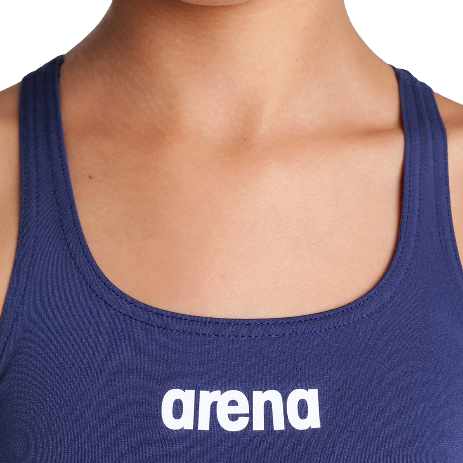 Arena Team Swimsuit Swim Pro Solid Badeanzug in SCHWARZ