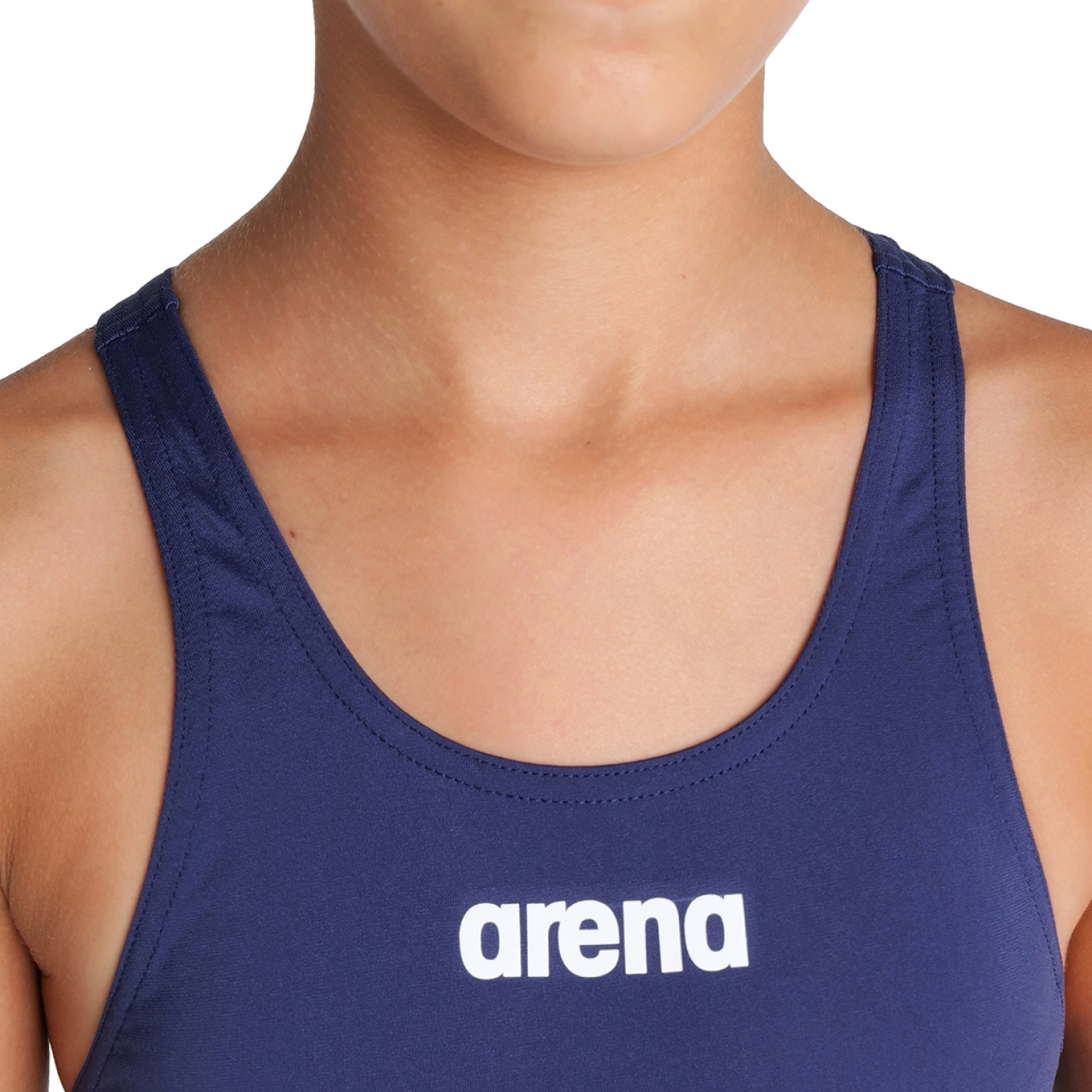 Arena Team Swimsuit Swim Tech Solid Badeanzug in BLAU