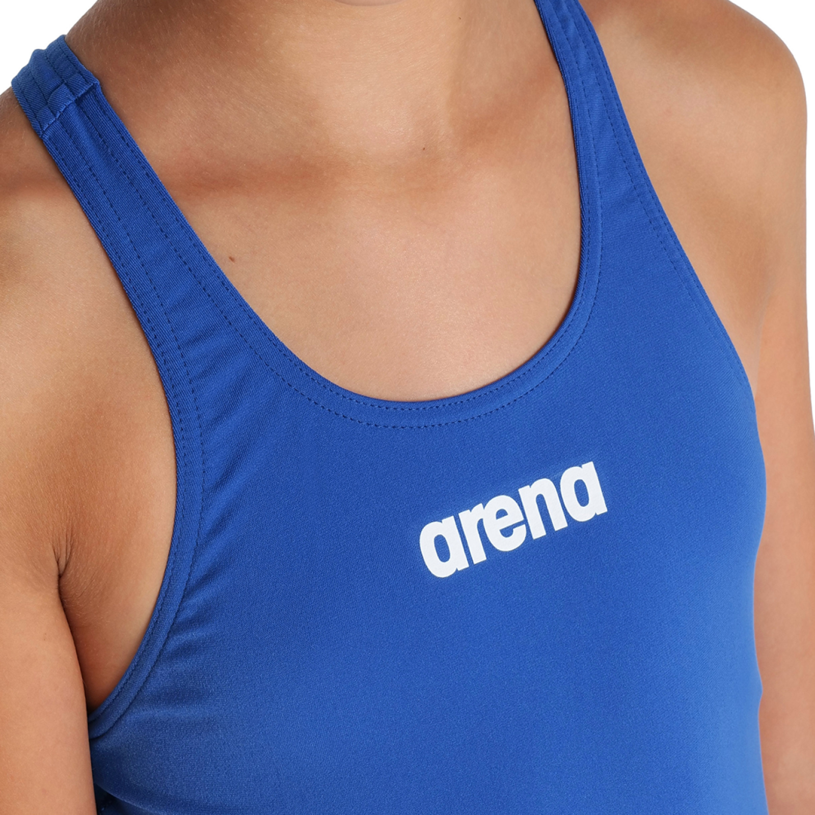 Arena Team Swimsuit Swim Tech Solid Badeanzug in BLAU