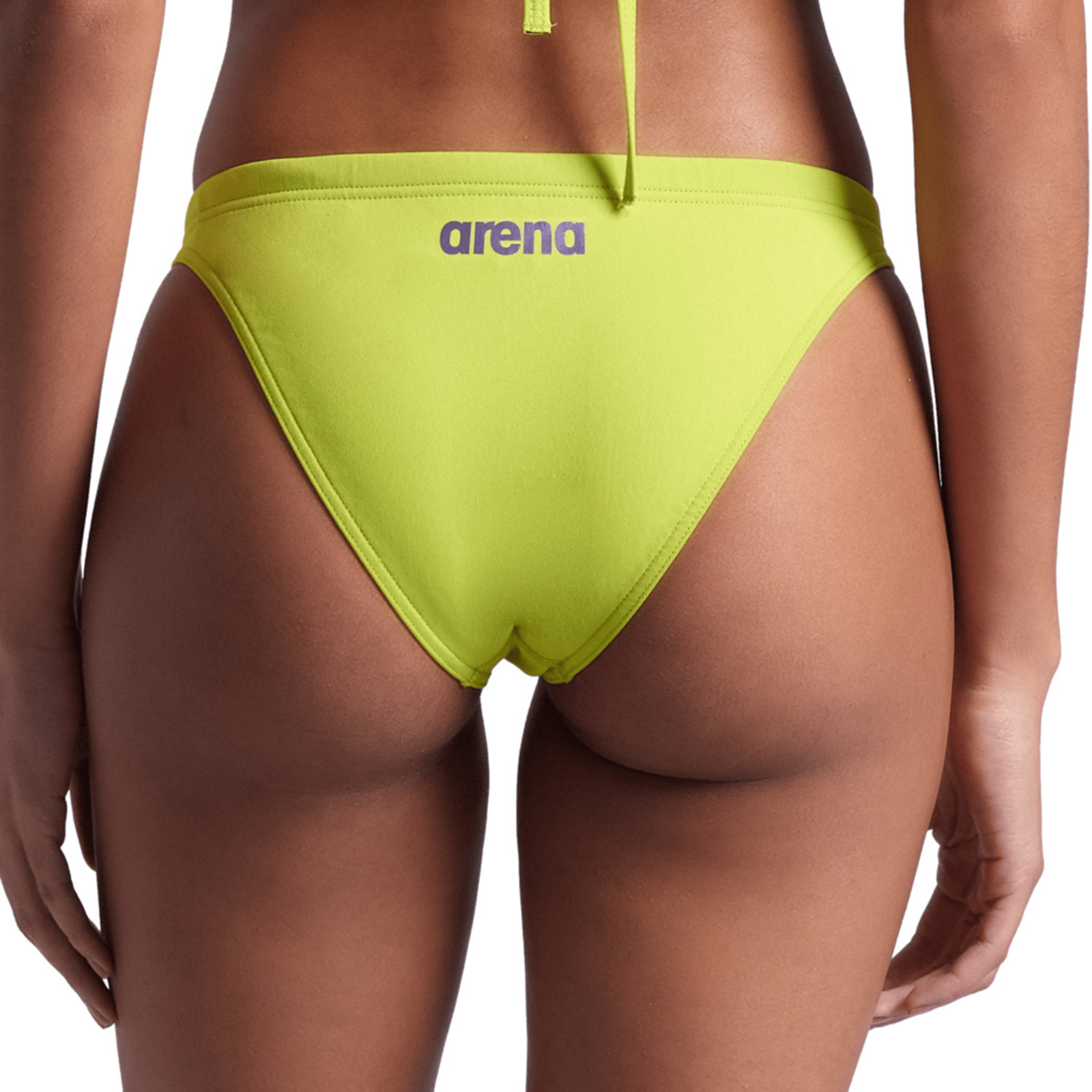 Arena Team Swim Bottom Solid Bikini in GELB