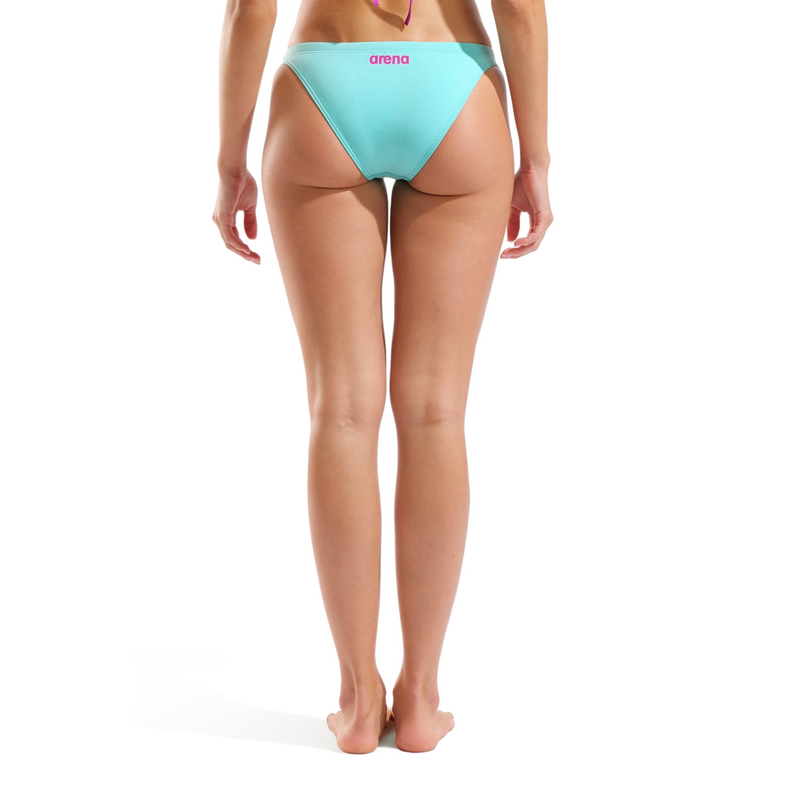 Arena Team Swim Bottom Solid Bikini in BLAU