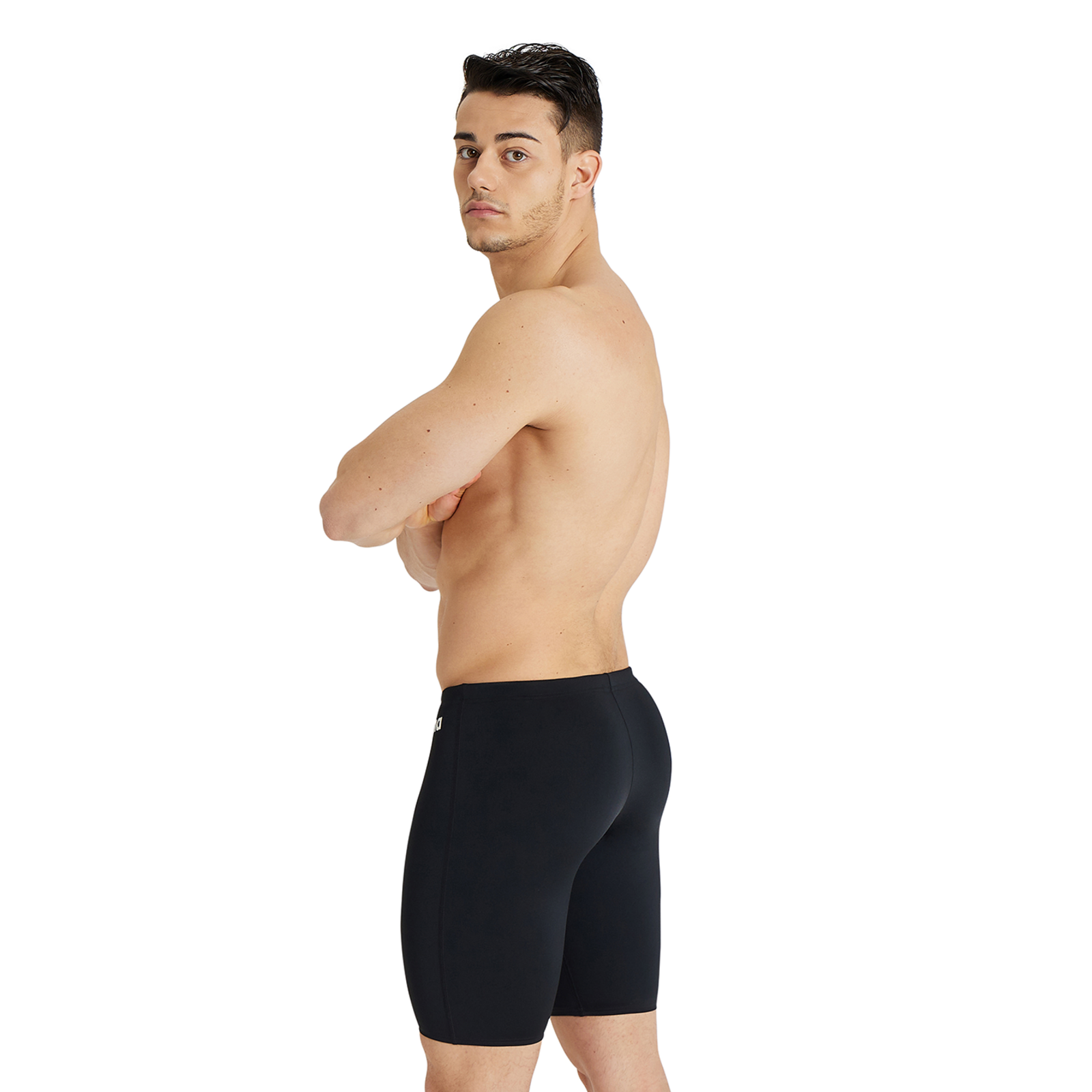 Arena Team Swim Jammer Solid in SCHWARZ