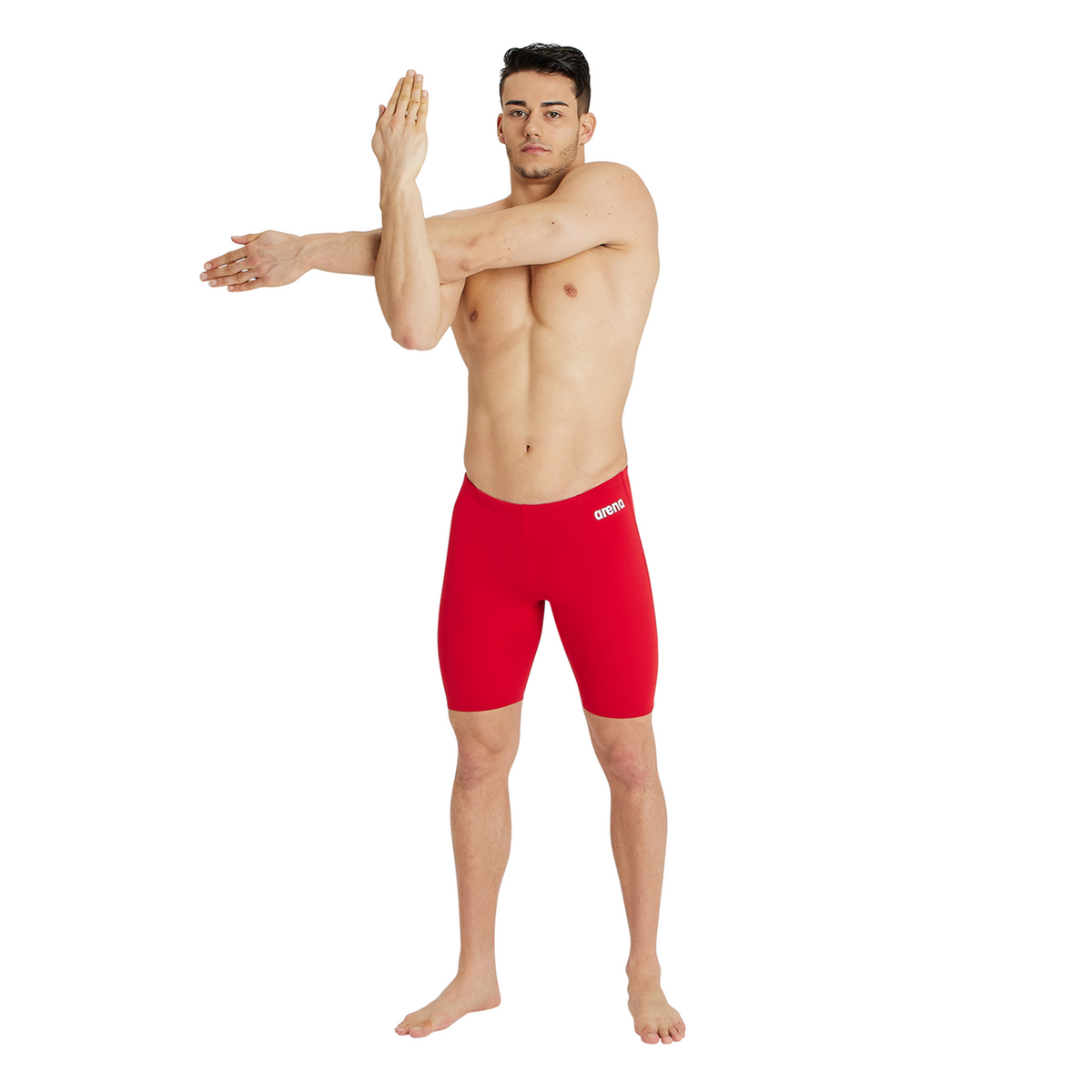 Arena Team Swim Jammer Solid in ROT