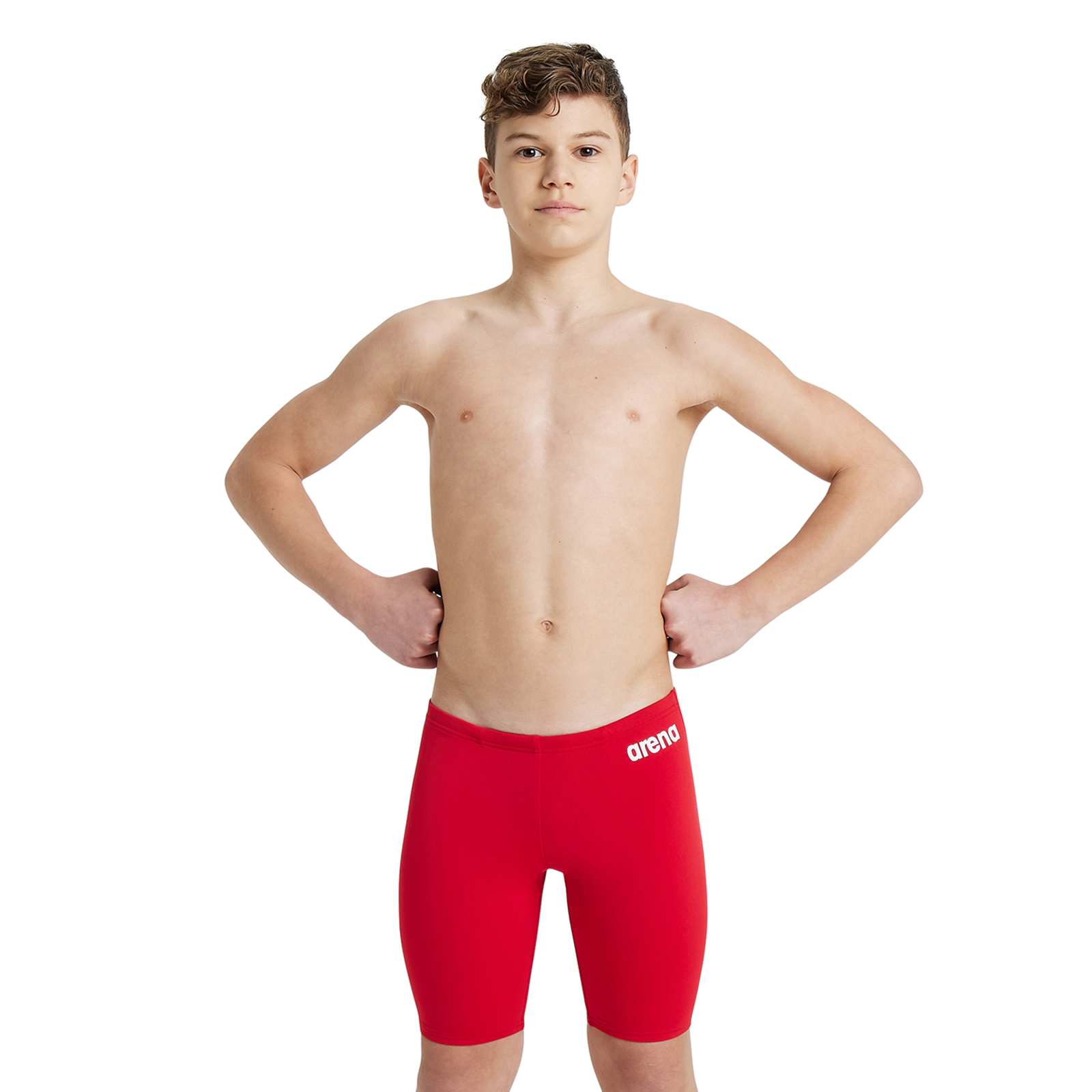 Arena Team Swim Jammer Solid in ROT