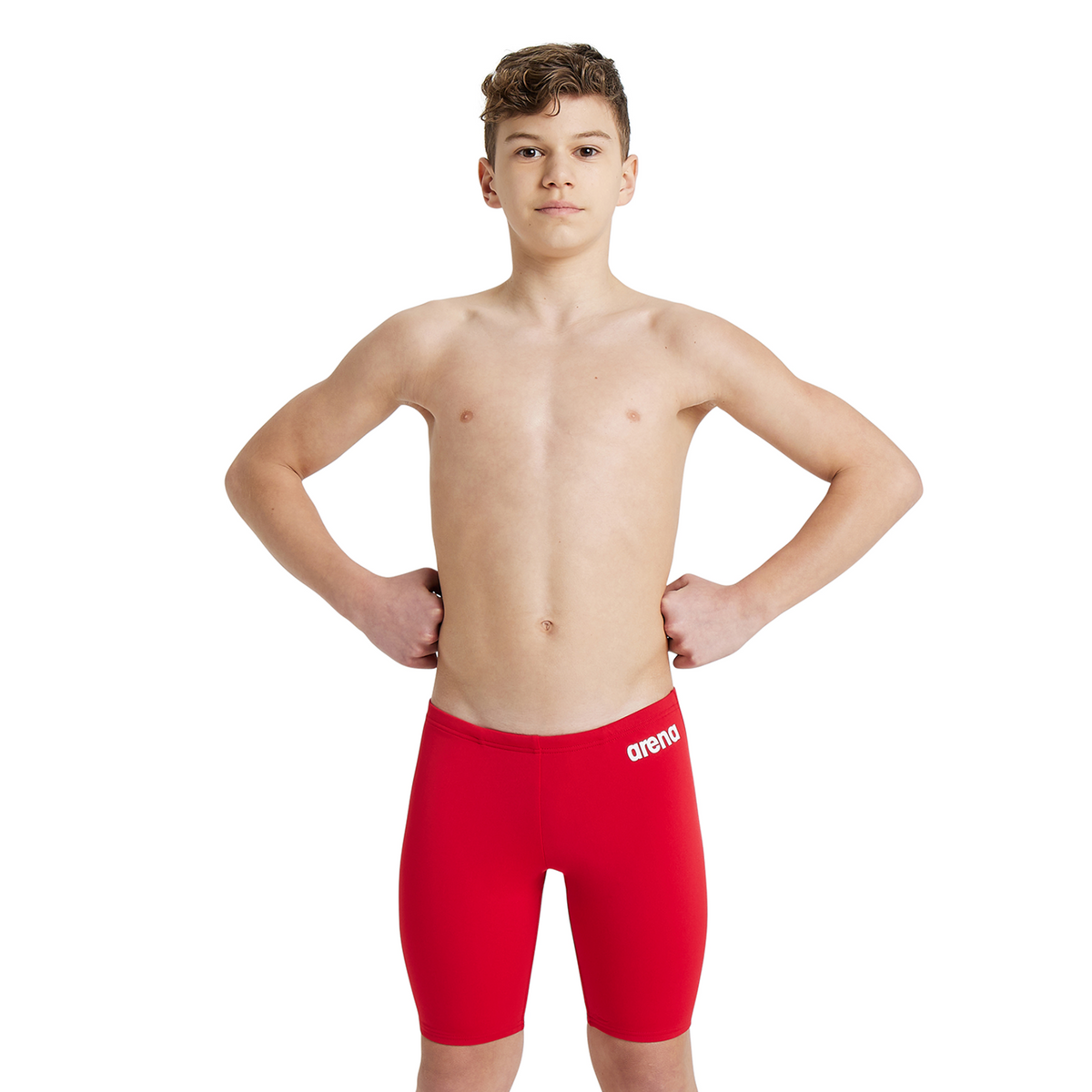 Arena Team Swim Jammer Solid in ROT