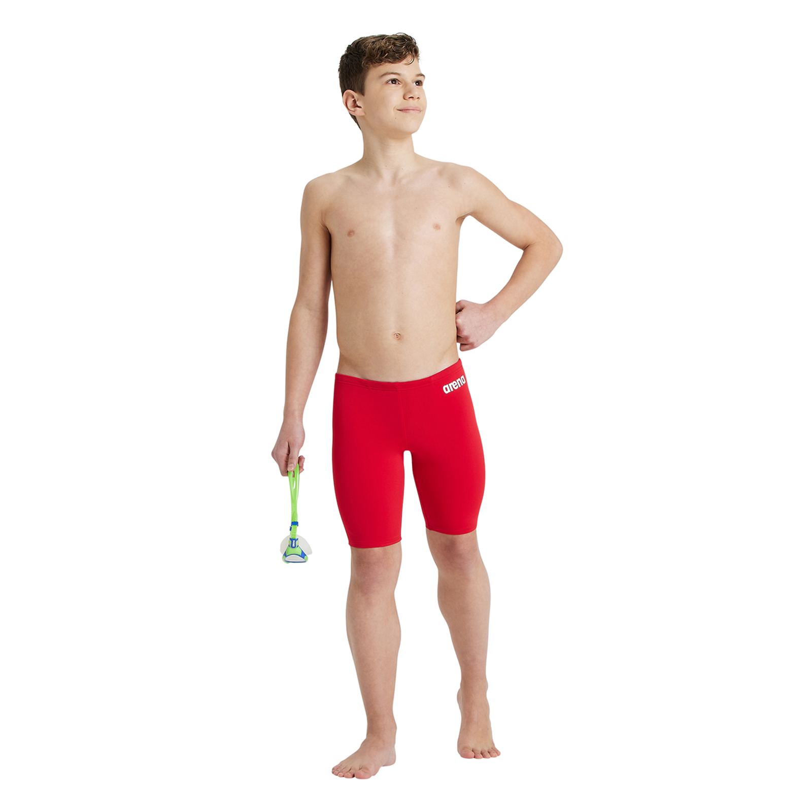 Arena Team Swim Jammer Solid in ROT