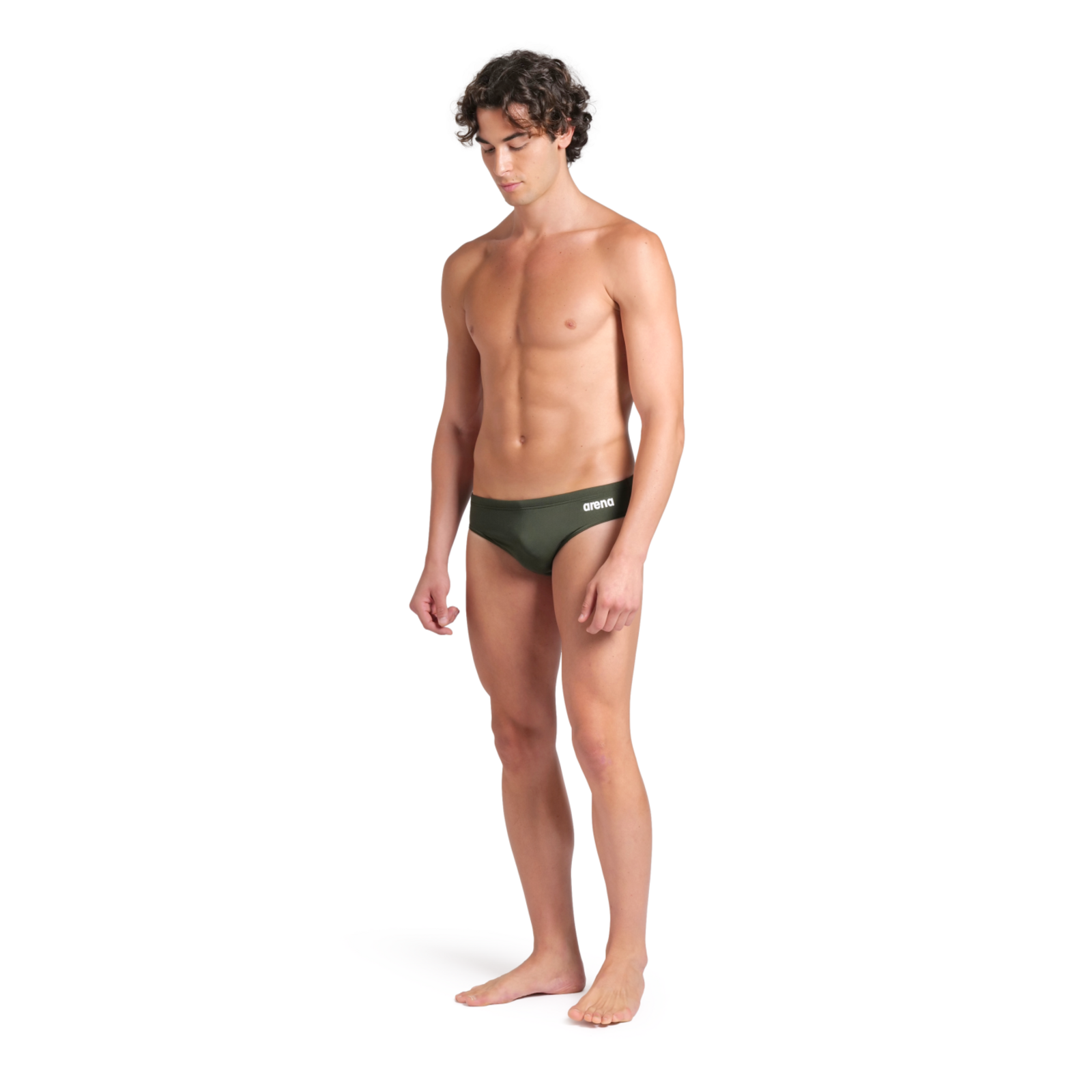 Arena M Team Swim Briefs Solid Swim Slip in GRÜN