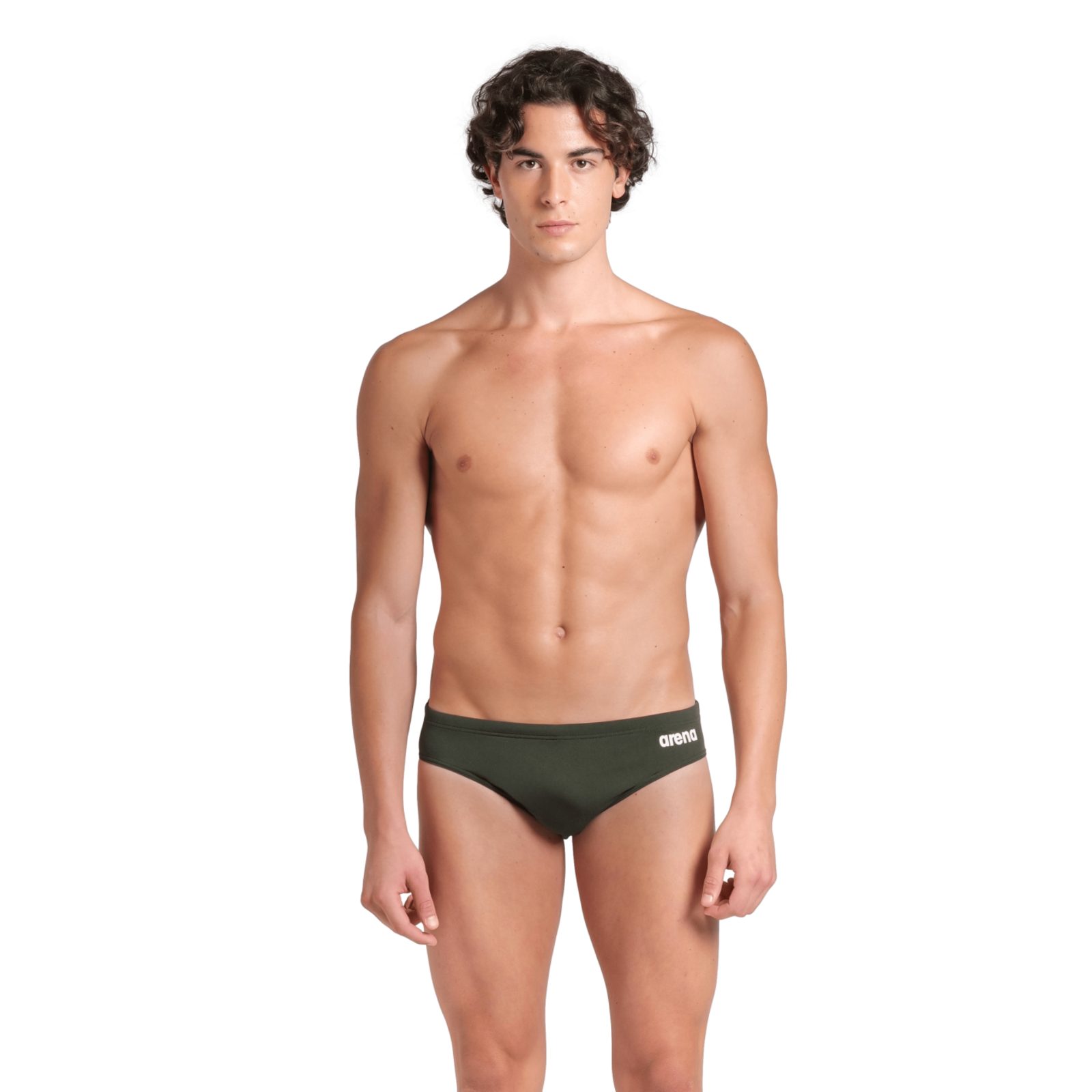 Arena M Team Swim Briefs Solid Swim Slip in GRÜN