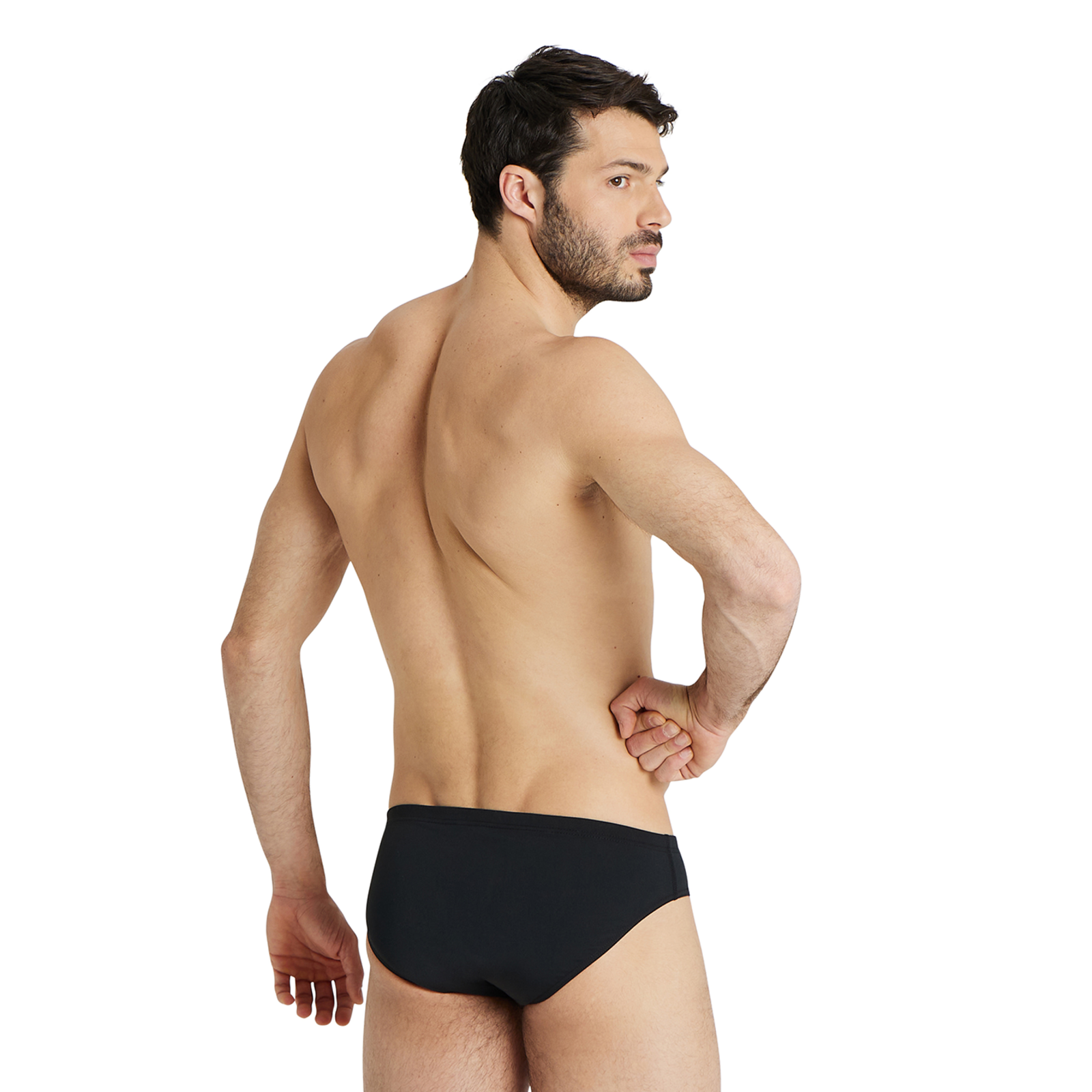 Arena M Team Swim Briefs Solid Swim Slip in SCHWARZ