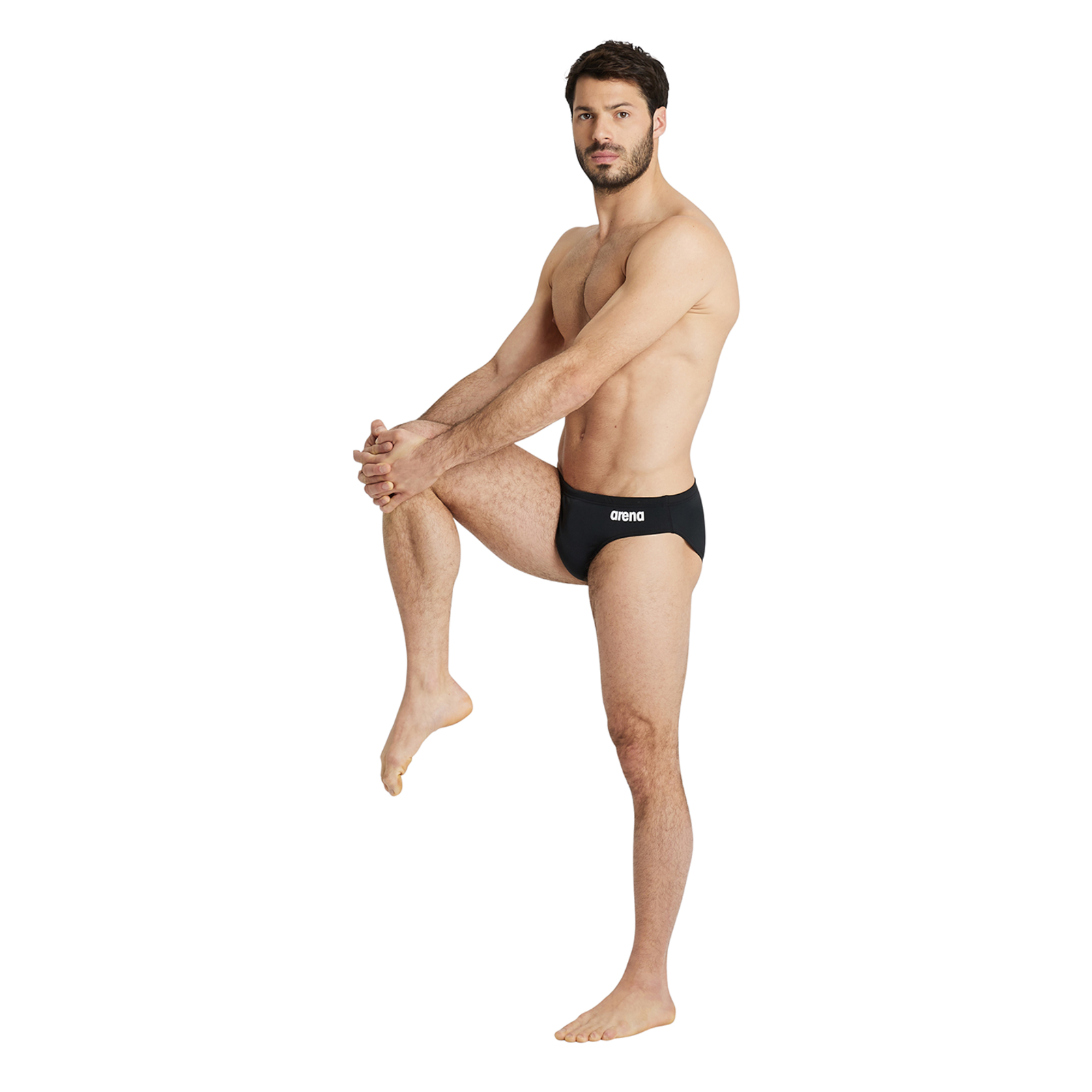 Arena M Team Swim Briefs Solid Swim Slip in SCHWARZ