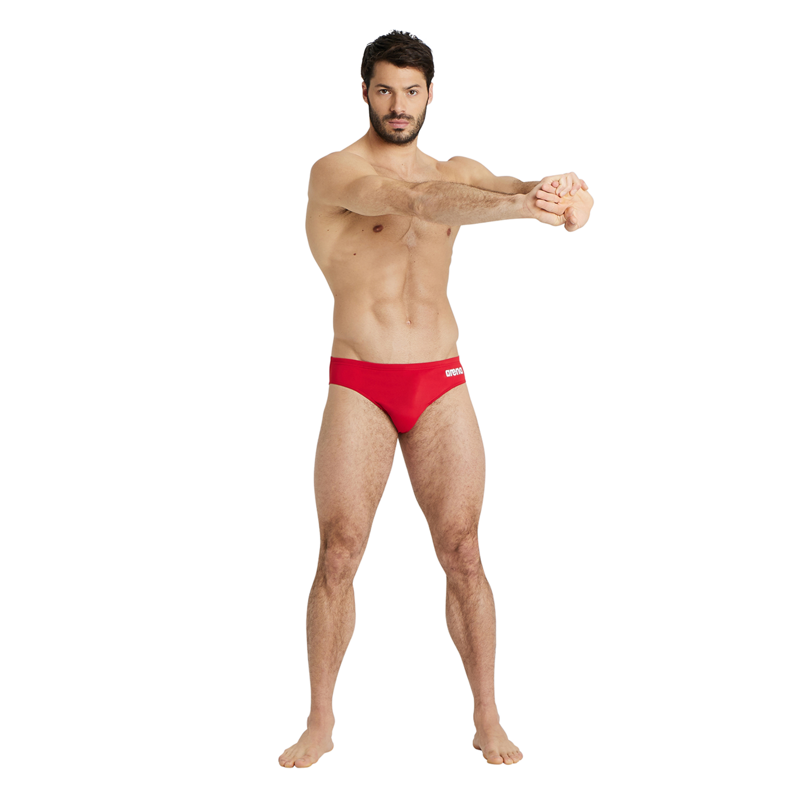 Arena M Team Swim Briefs Solid Swim Slip in ROT