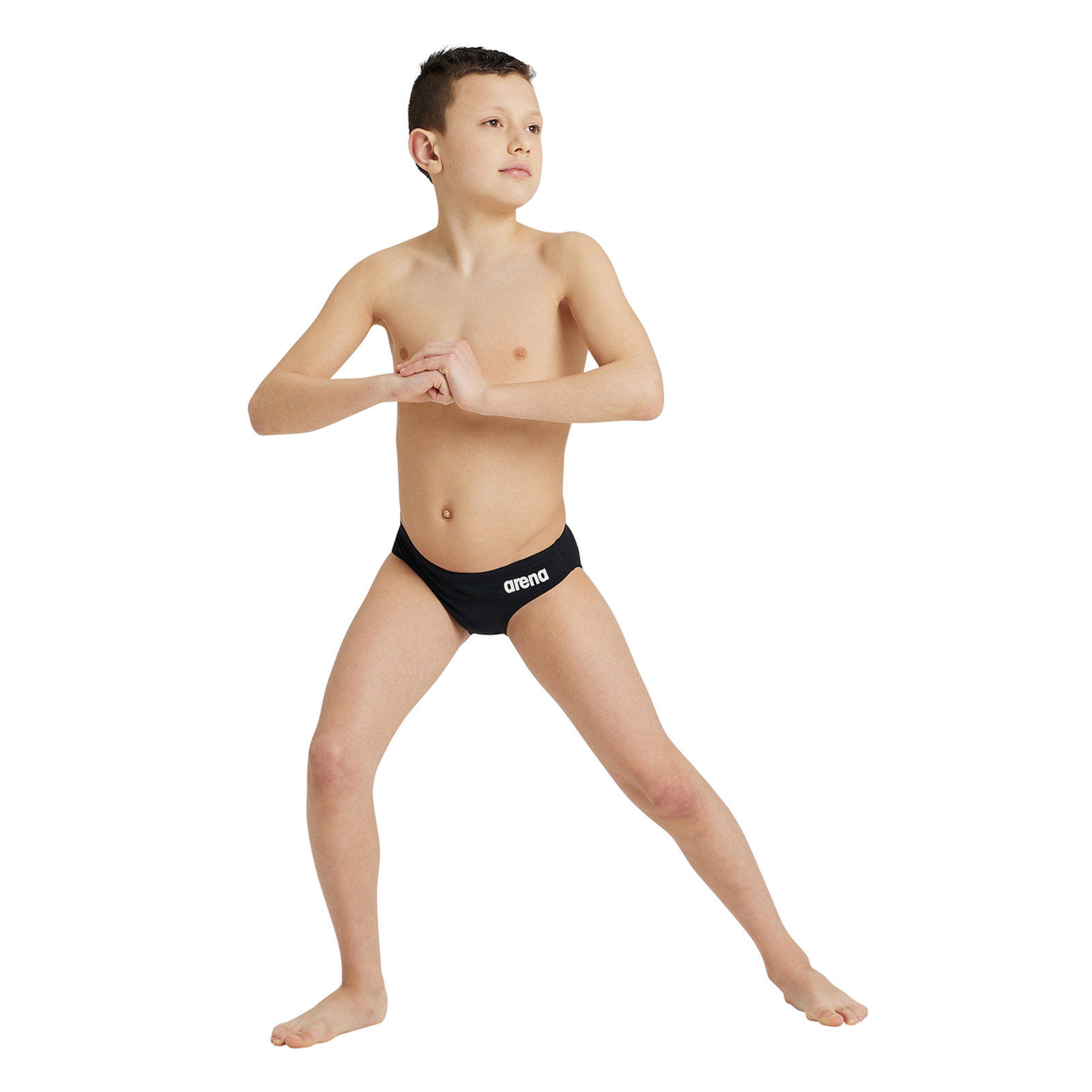 Arena Team Swim Briefs Solid Swim Slip in SCHWARZ
