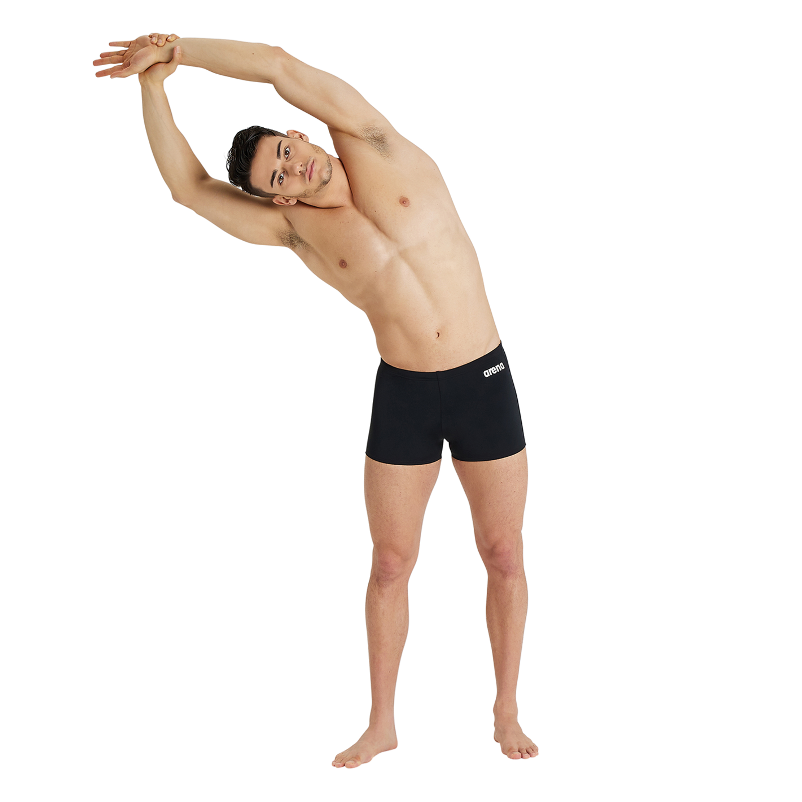 Arena Team Swim Short Solid in SCHWARZ