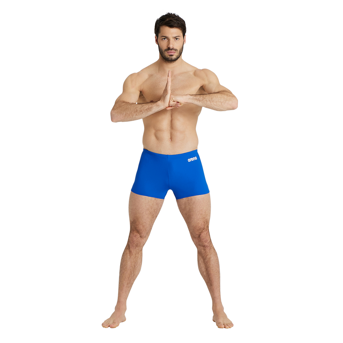 Arena Team Swim Short Solid in BLAU