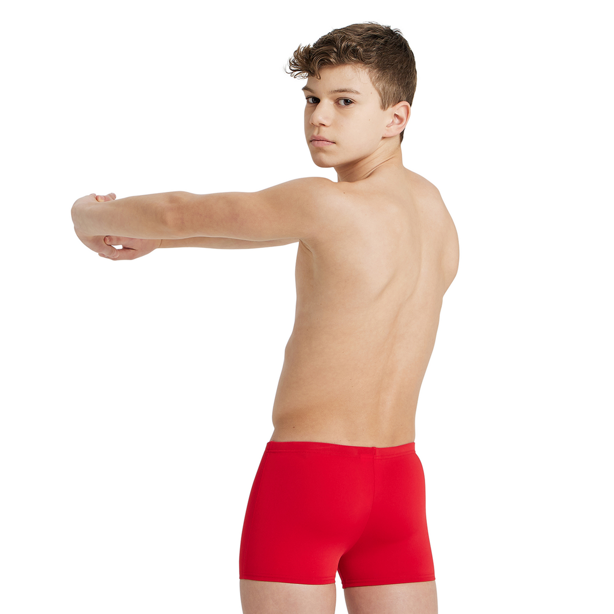 Arena Team Swim Short Solid in ROT