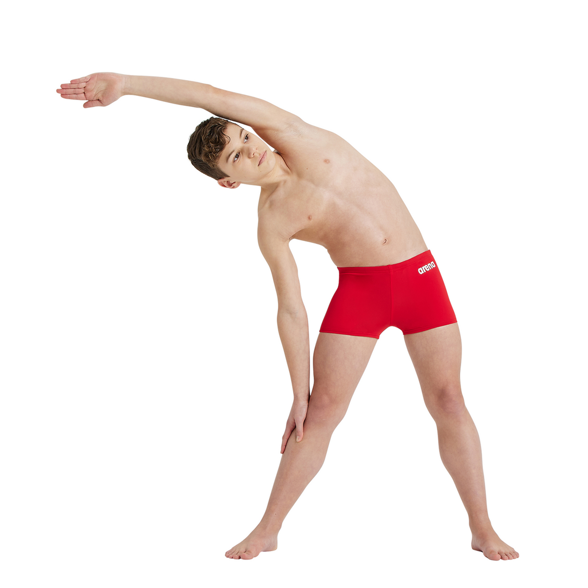 Arena Team Swim Short Solid in ROT