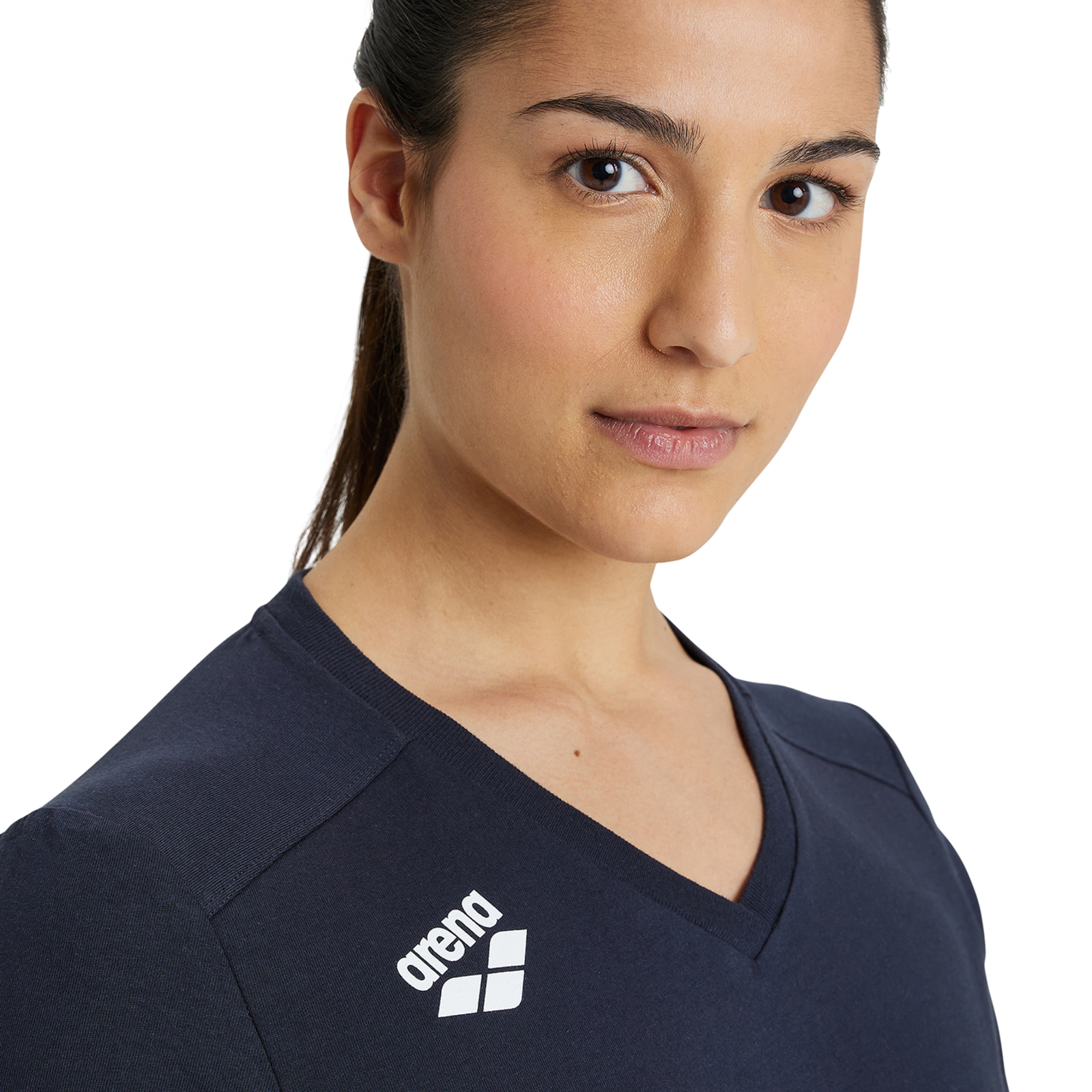 Arena Team T-Shirt Panel in SCHWARZ