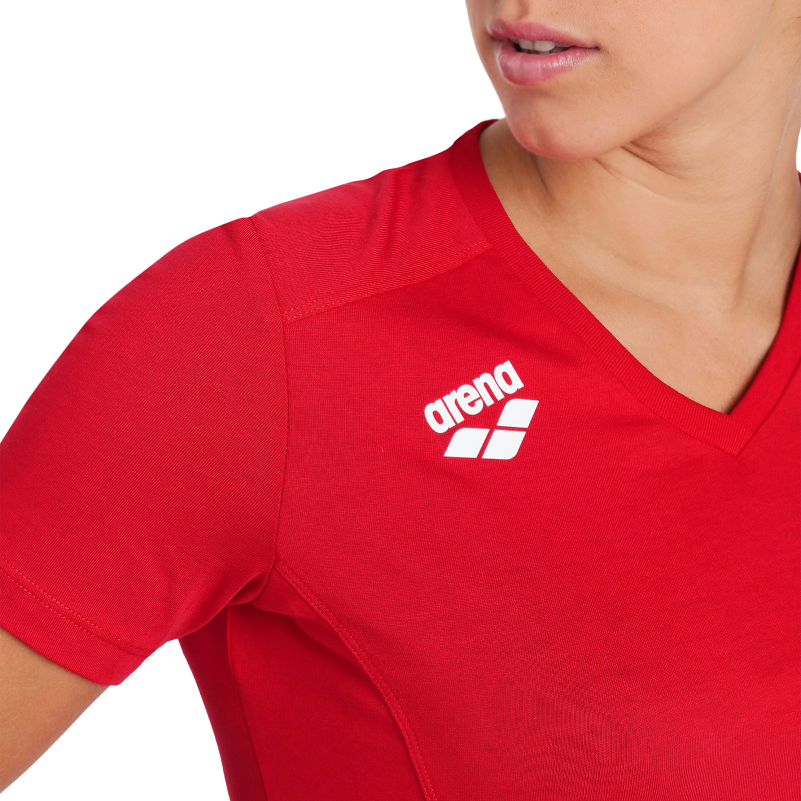 Arena Team T-Shirt Panel in ROT