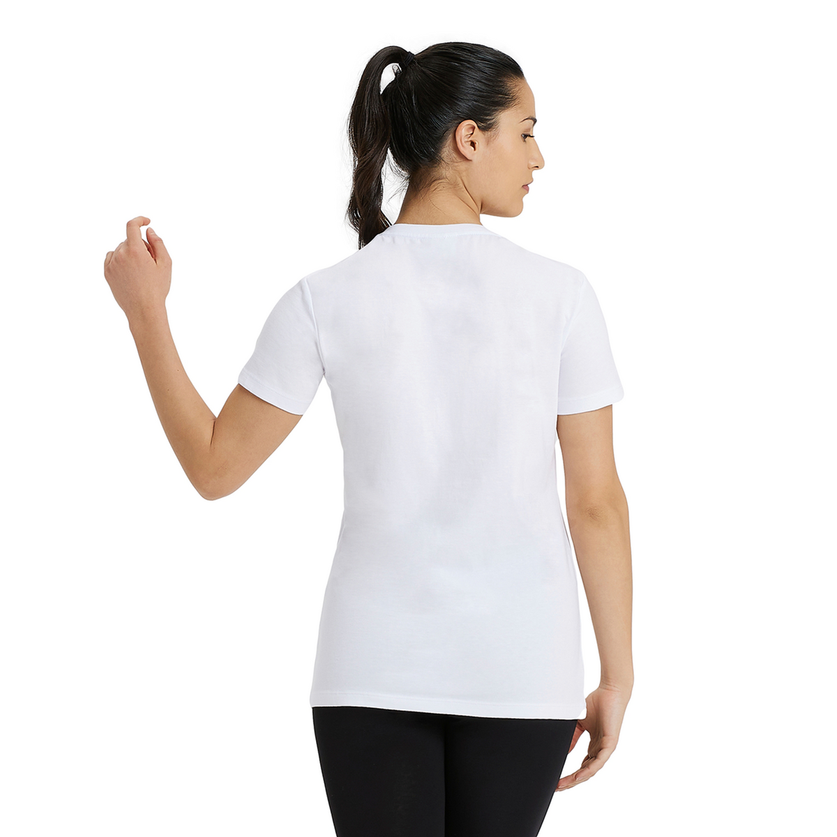 Arena Team T-Shirt Panel in WEISS