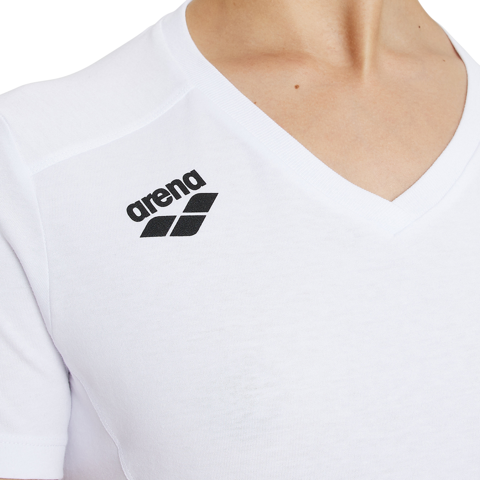 Arena Team T-Shirt Panel in WEISS