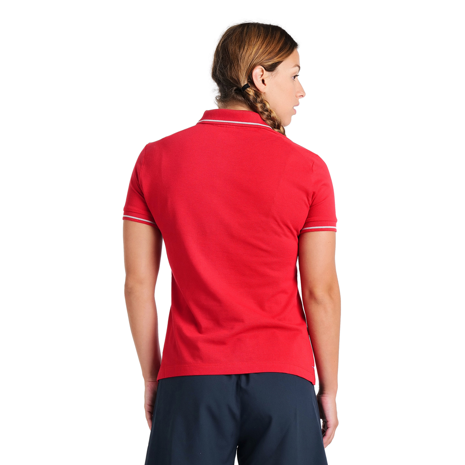 Arena Team Poloshirt Solid Cotton in ROT