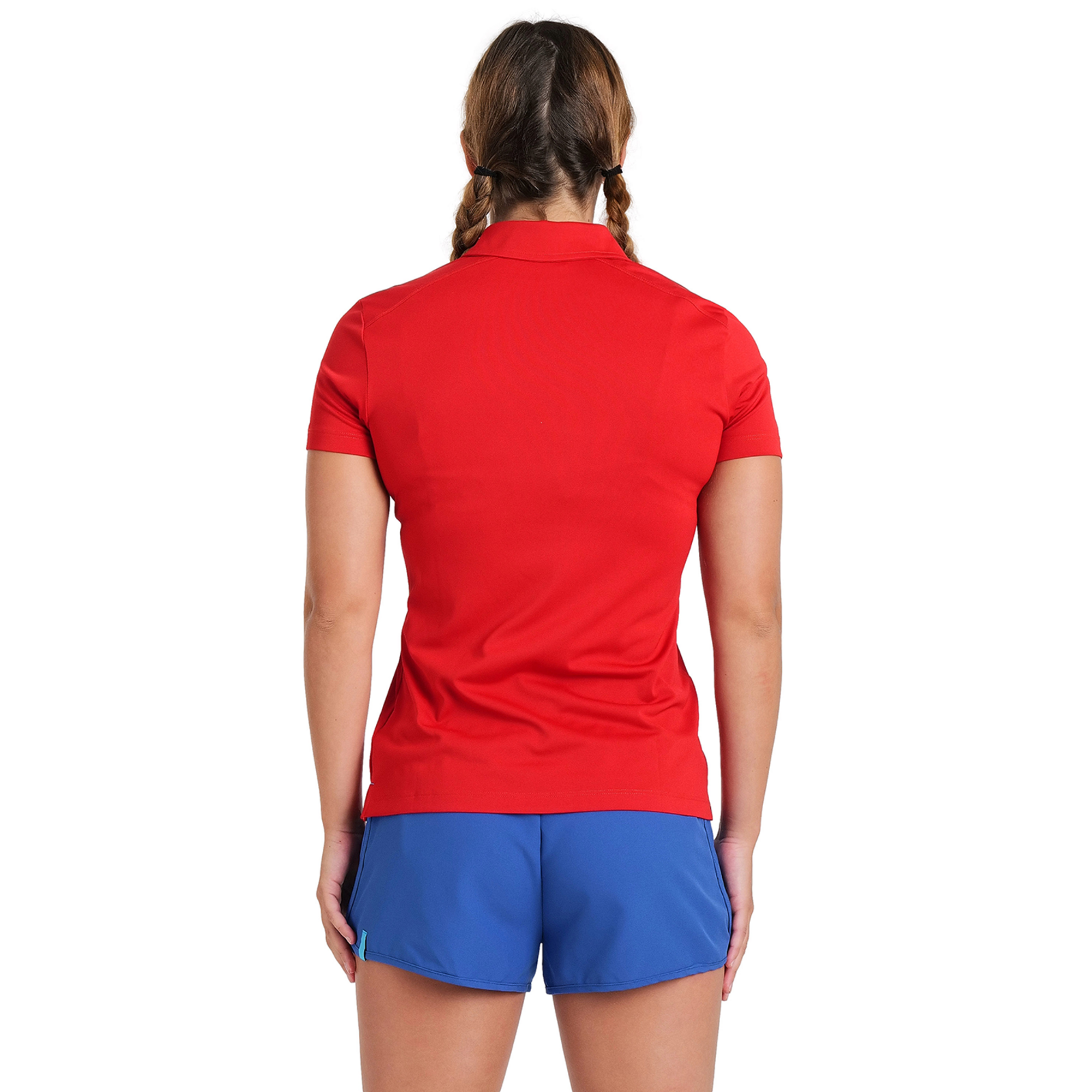 Arena Team Poloshirt Solid in ROT
