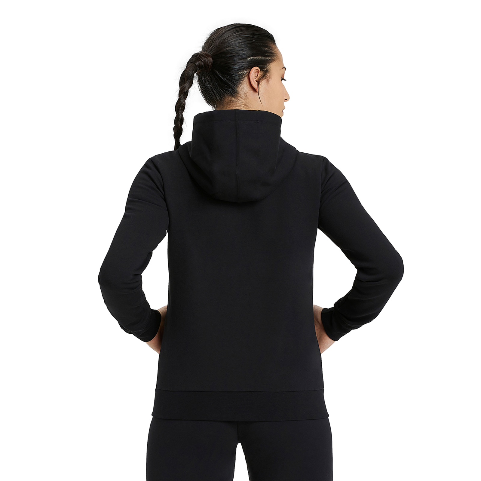 Arena Team Hooded Jacket Panel in SCHWARZ