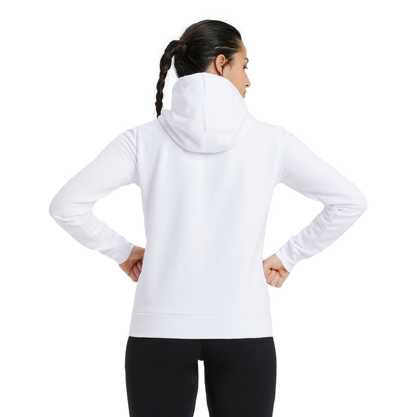Arena Team Hooded Jacket Panel in WEISS