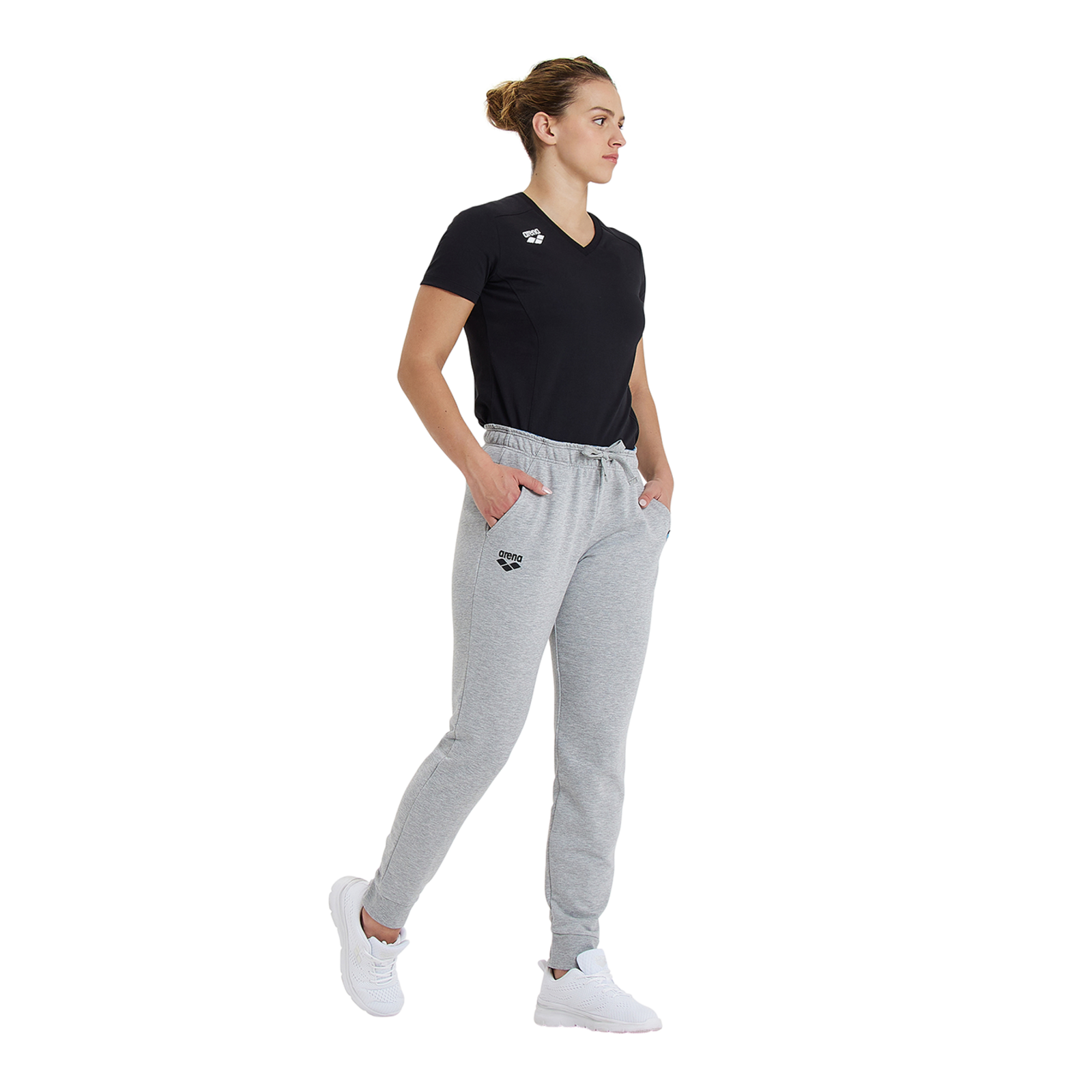 Arena Team Pant Solid in GRAU