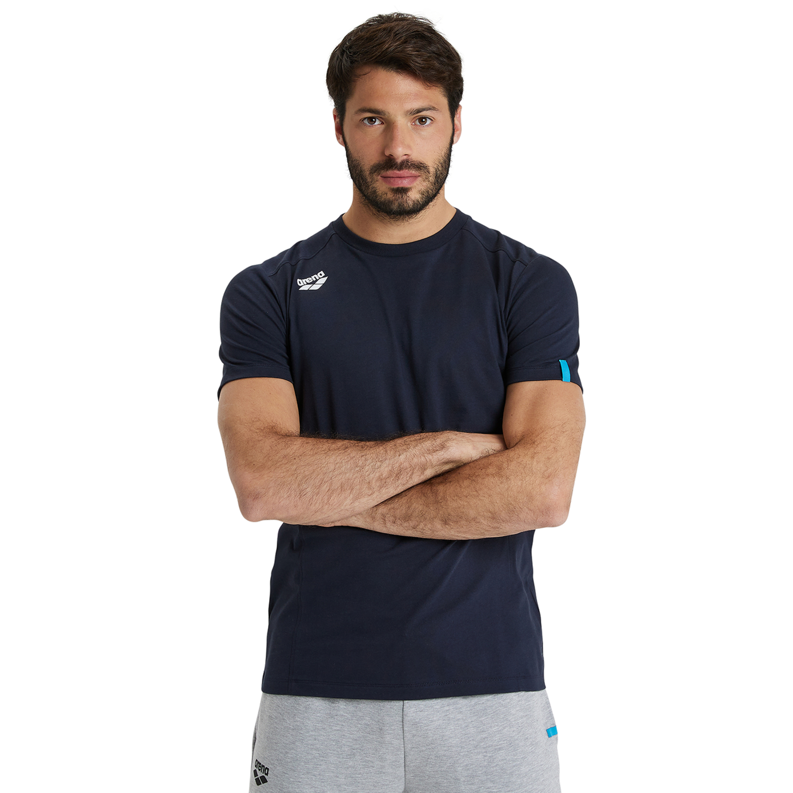 Arena Team T-Shirt Panel in SCHWARZ