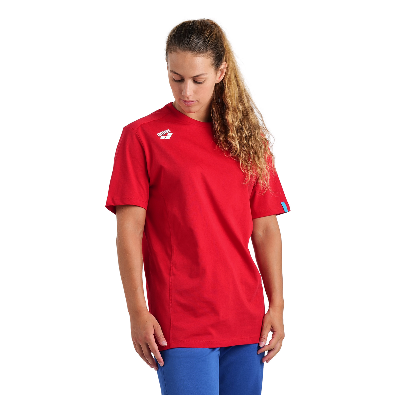 Arena Team T-Shirt Panel in ROT