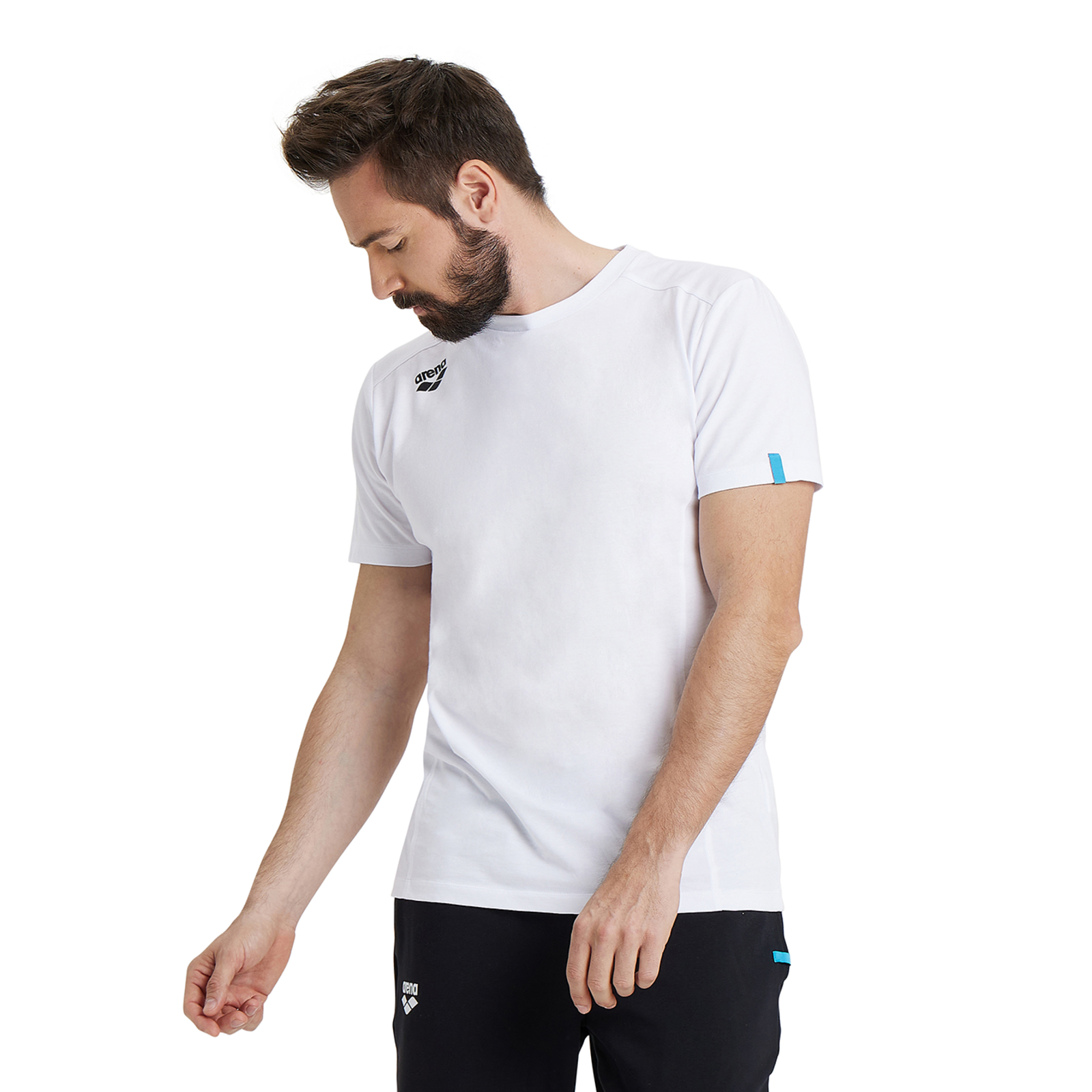 Arena Team T-Shirt Panel in WEISS