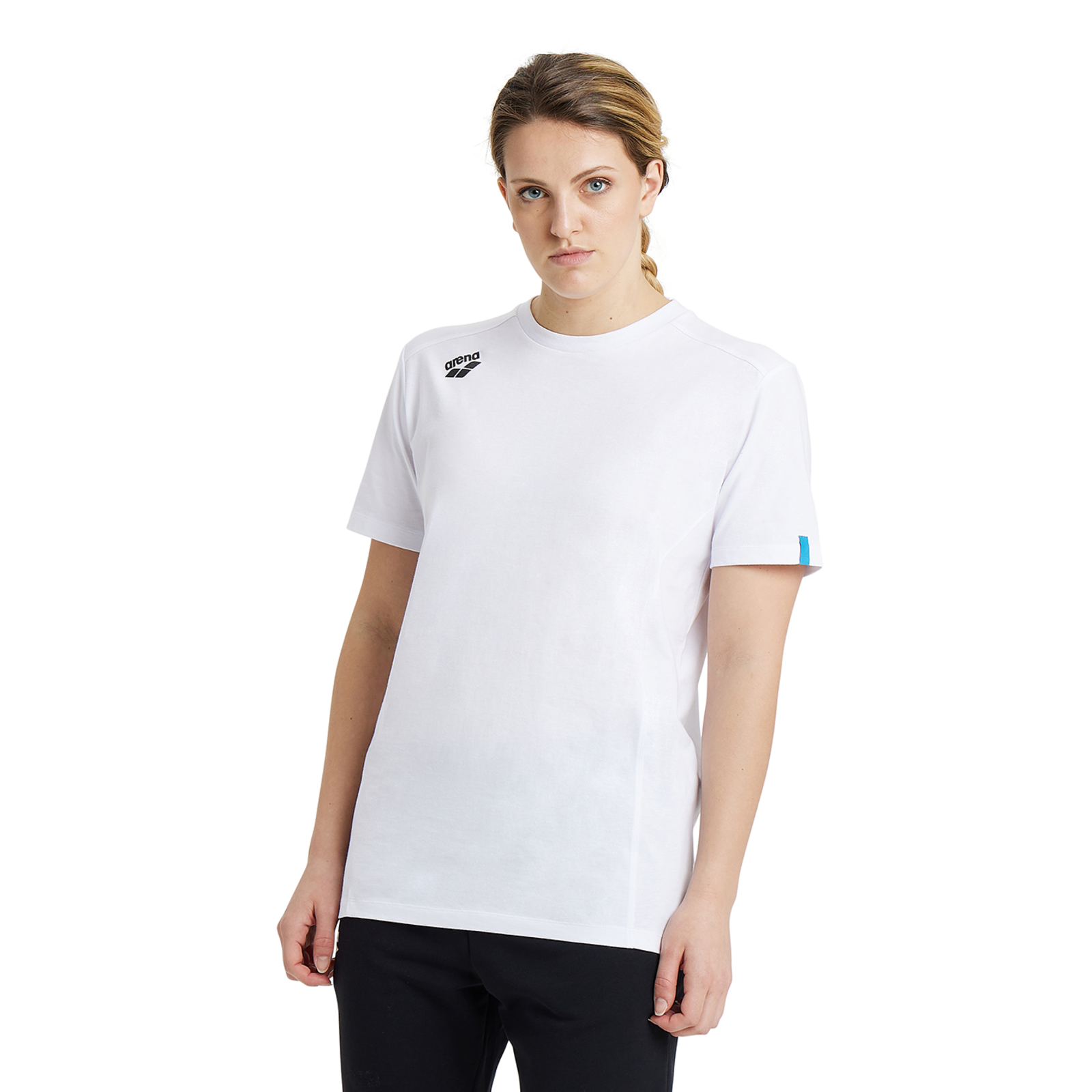 Arena Team T-Shirt Panel in WEISS