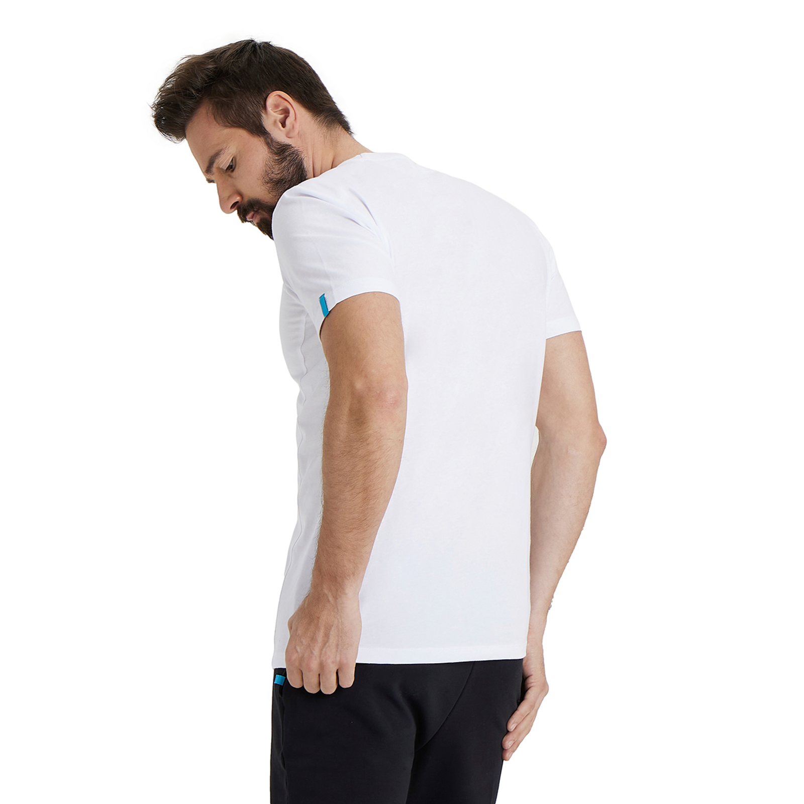 Arena Team T-Shirt Panel in WEISS