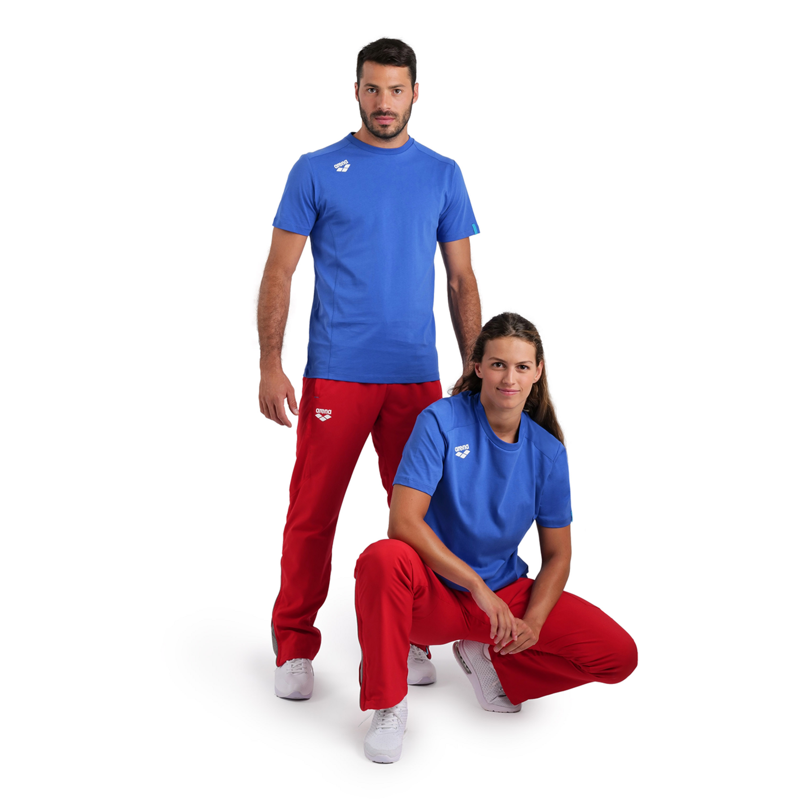Arena Team T-Shirt Panel in BLAU