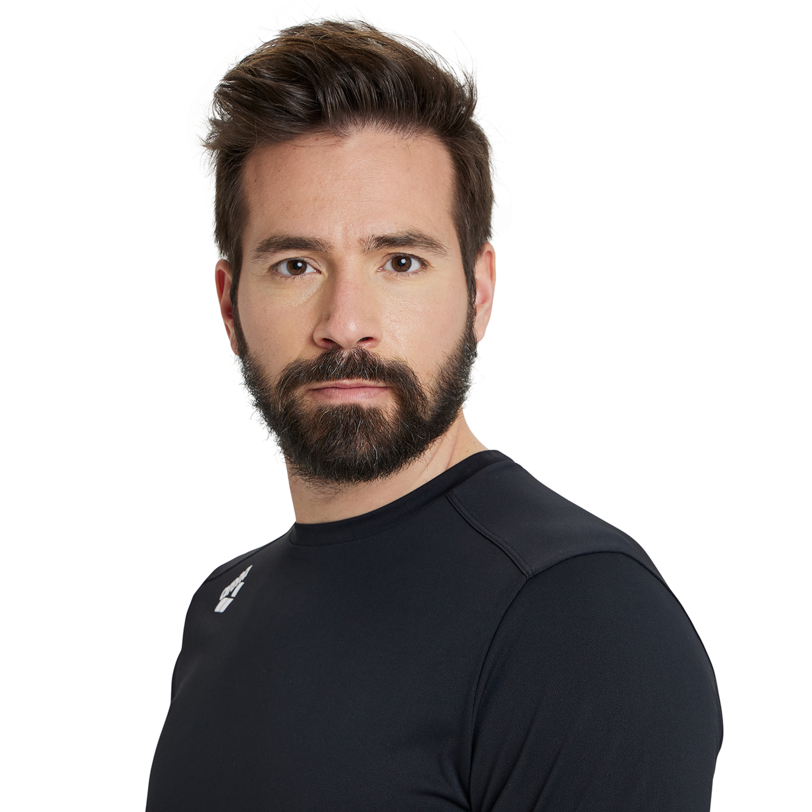 Arena Team T-Shirt Solid in SCHWARZ