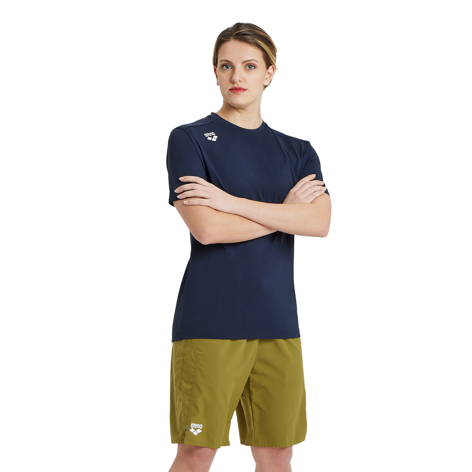 Arena Team T-Shirt Solid in BLAU