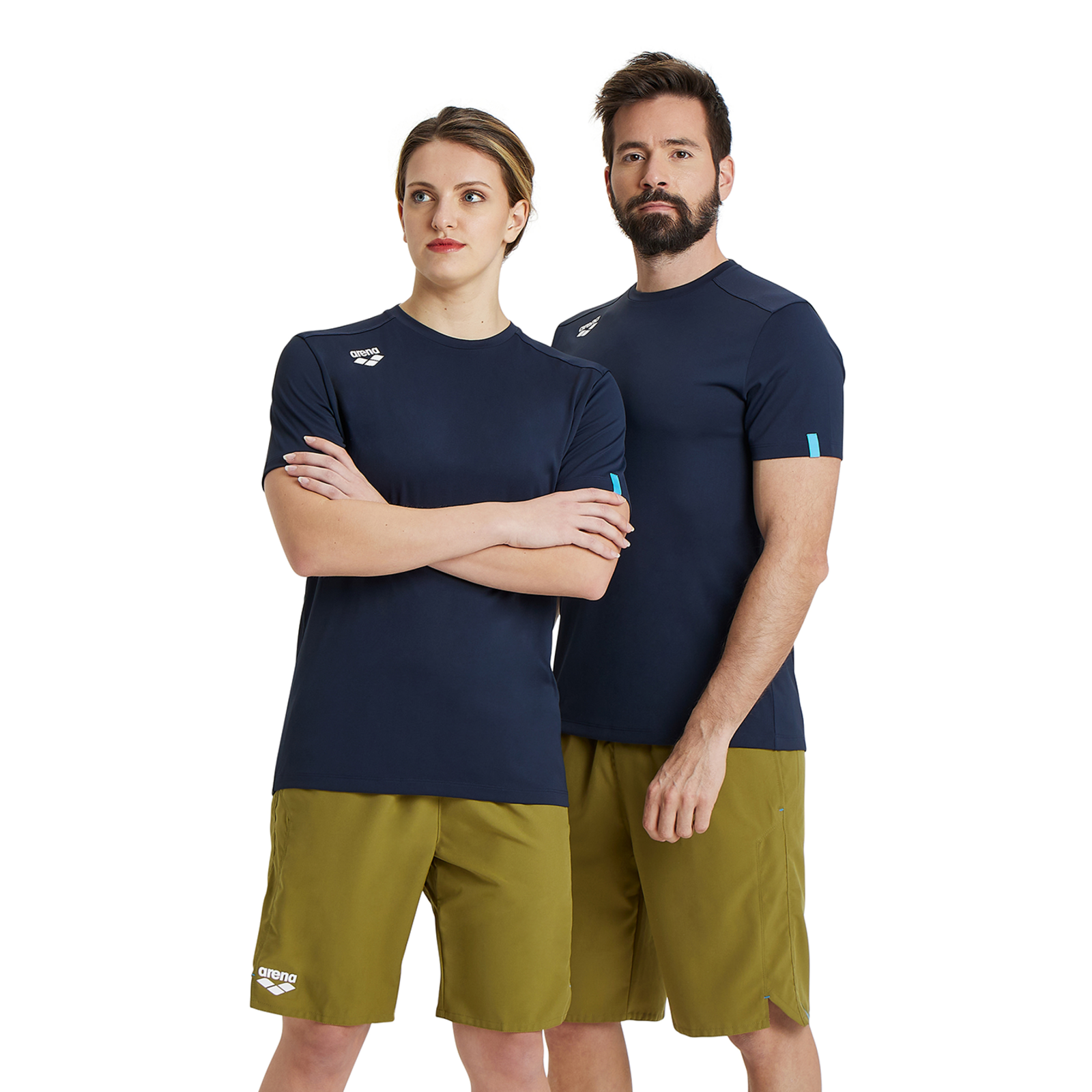 Arena Team T-Shirt Solid in BLAU