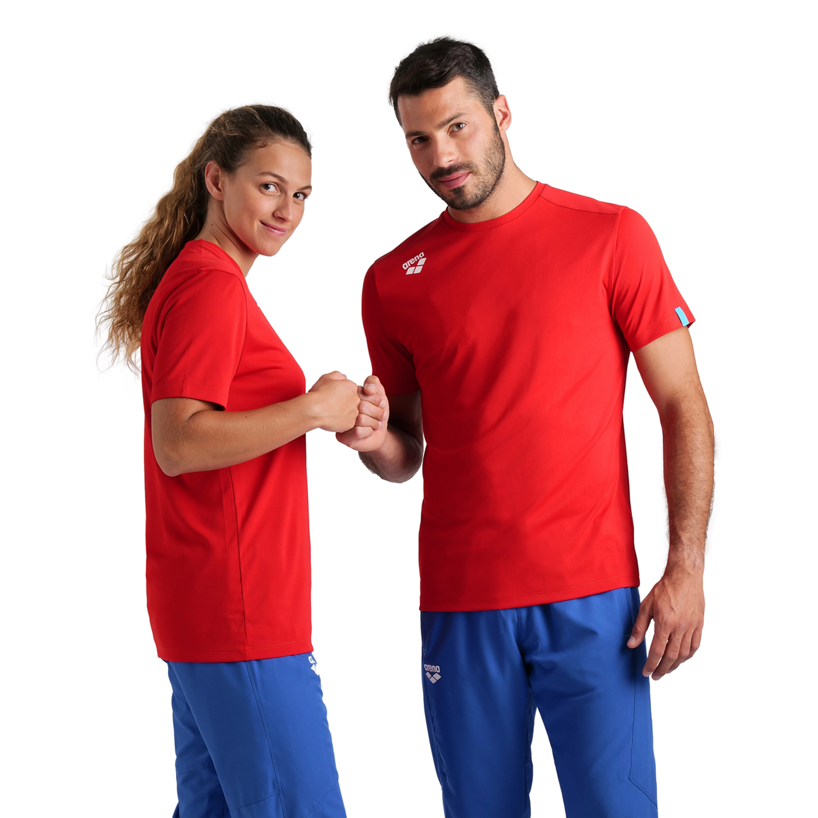Arena Team T-Shirt Solid in ROT
